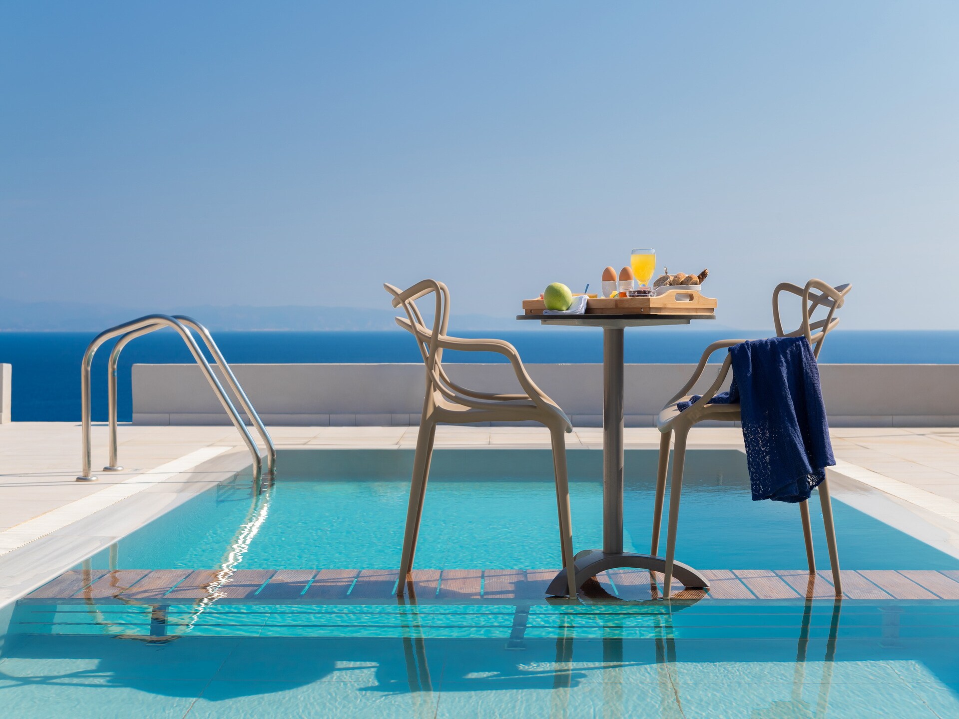 Moderne villa met privézwembad op 250 meter van Agios Pavlos strand - foto 10