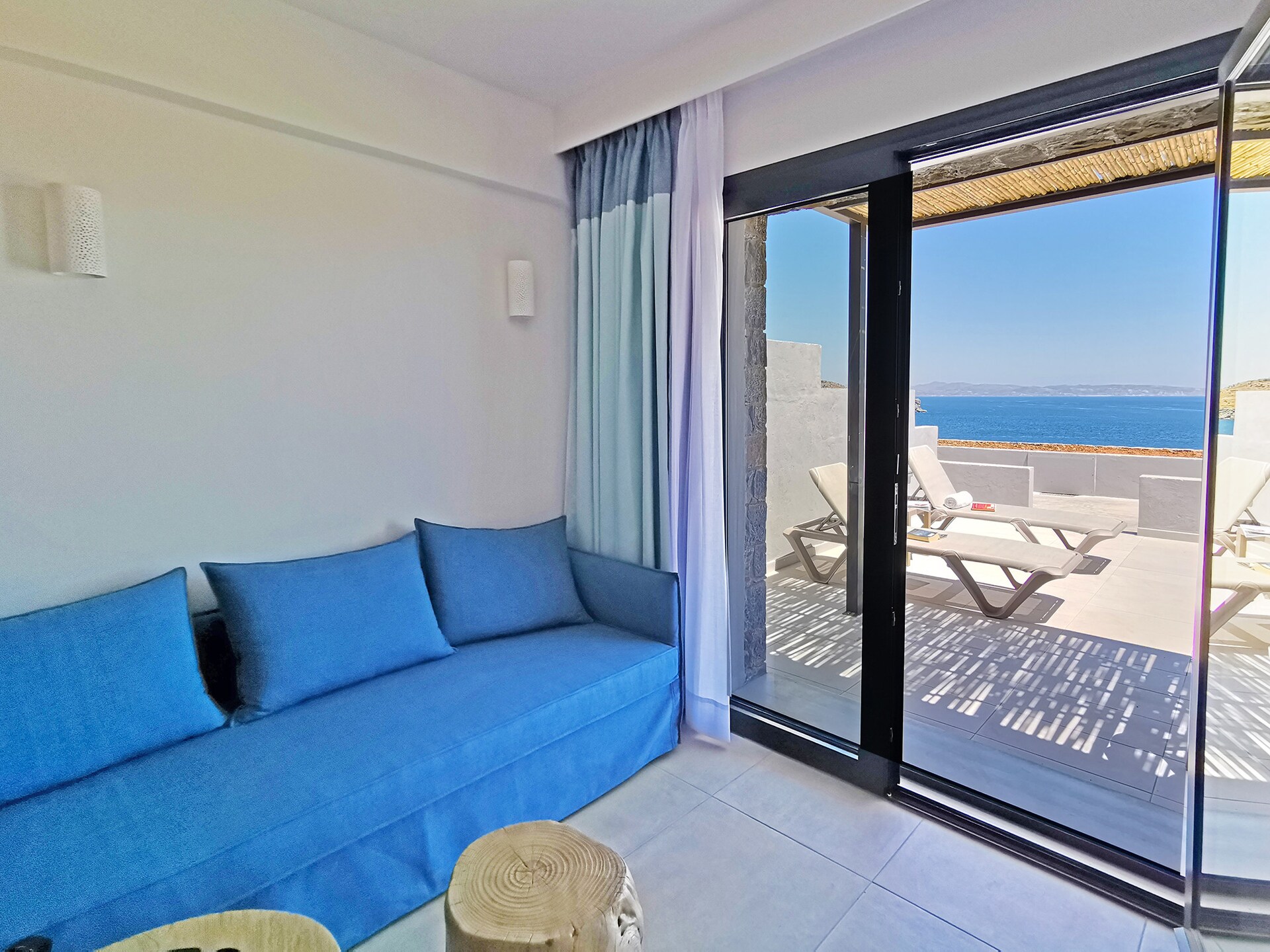 Moderne villa met privézwembad op 250 meter van Agios Pavlos strand - foto 15