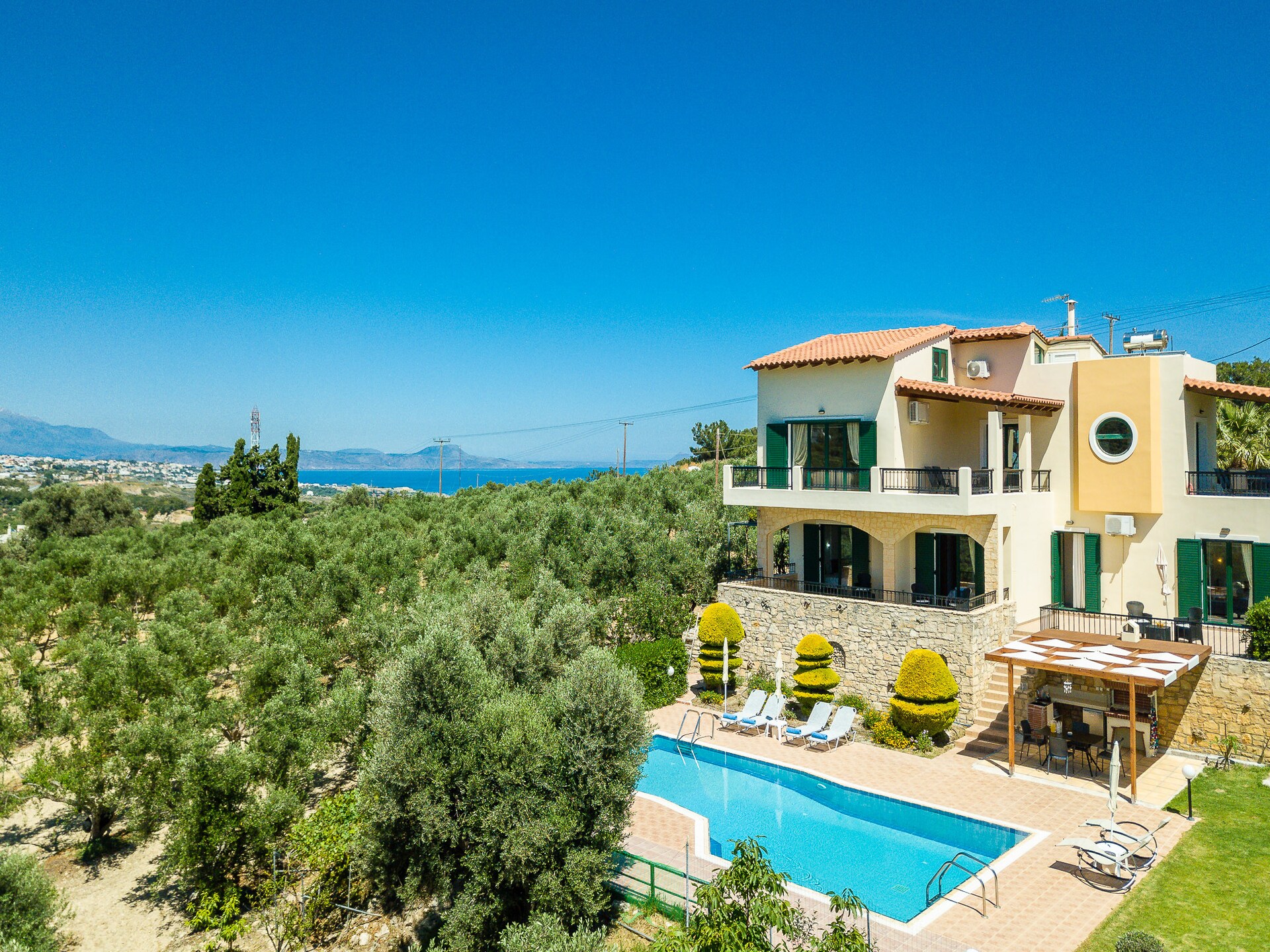 Harmony Villa: Ruim familieparadijs met privézwembad bij Rethymno - foto 34