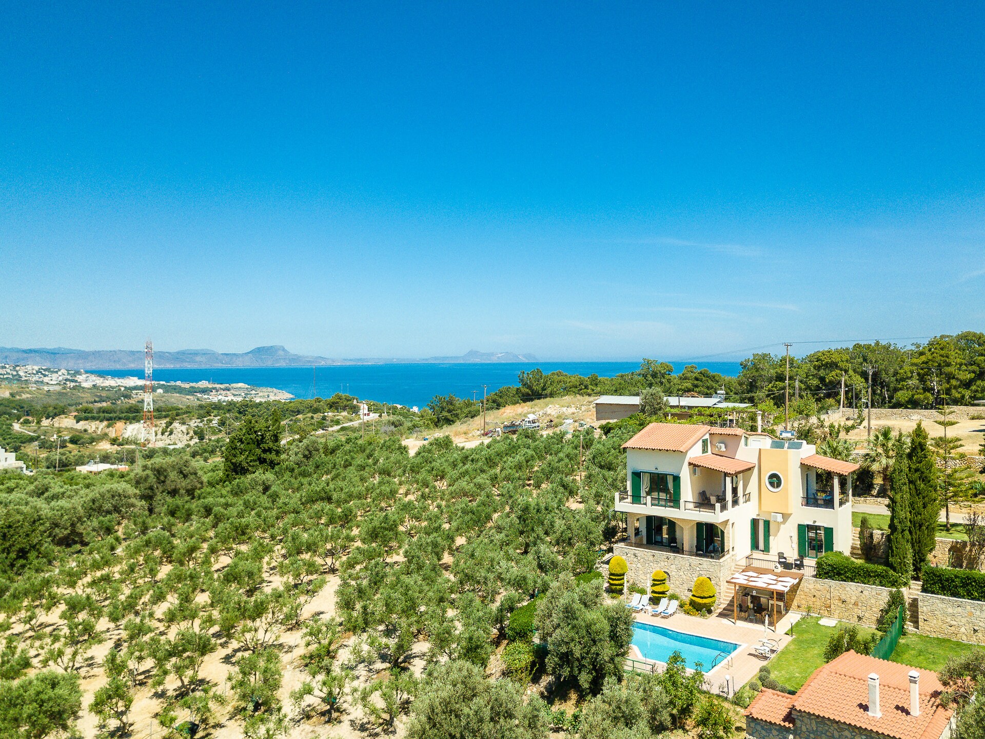 Harmony Villa: Ruim familieparadijs met privézwembad bij Rethymno - foto 35