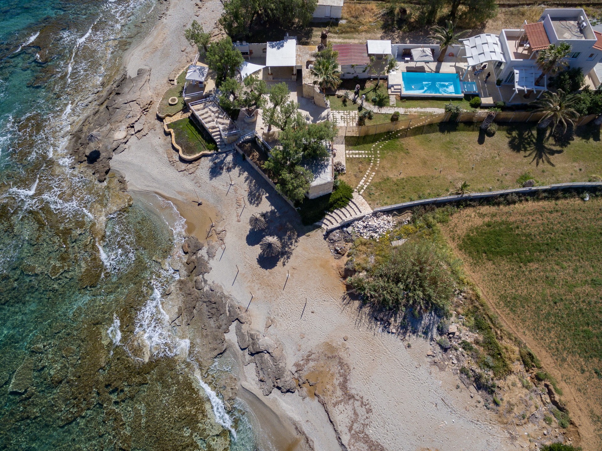 Hara's Beach Villa: Direct aan Zee in Sfakaki, Kreta - foto 17
