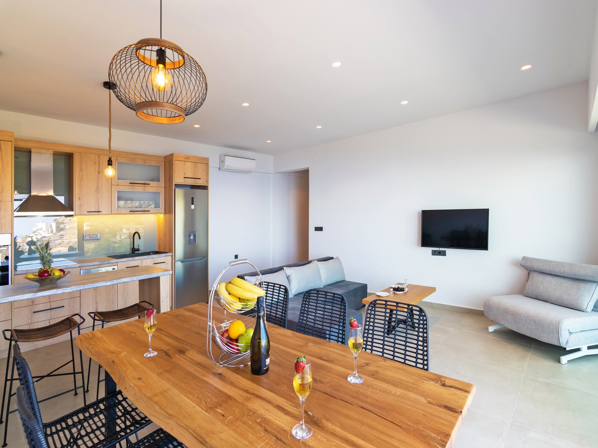 Petasos 2: Moderne villa met privézwembad en zeezicht bij Plakias - foto 12
