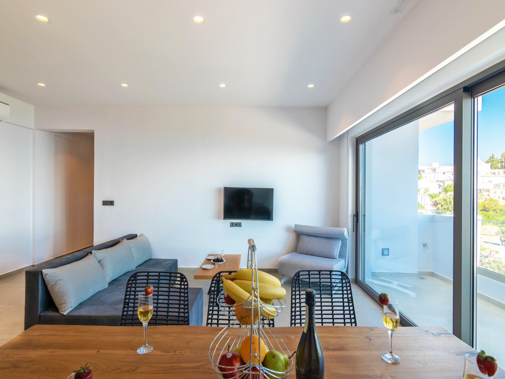Petasos 2: Moderne villa met privézwembad en zeezicht bij Plakias - foto 11