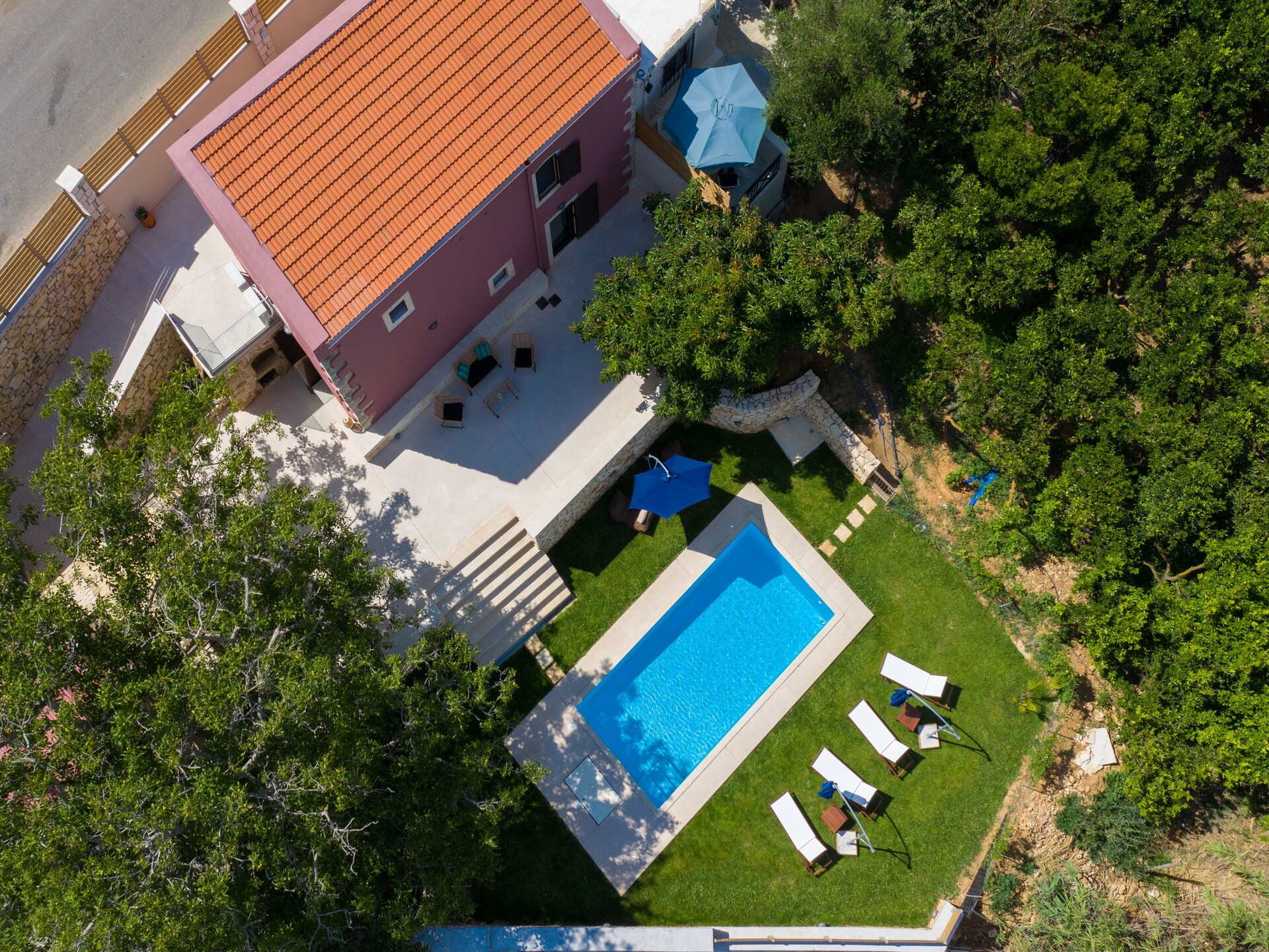 Ruime villa met privézwembad en spectaculair uitzicht op de bergen bij Rethymno - foto 7