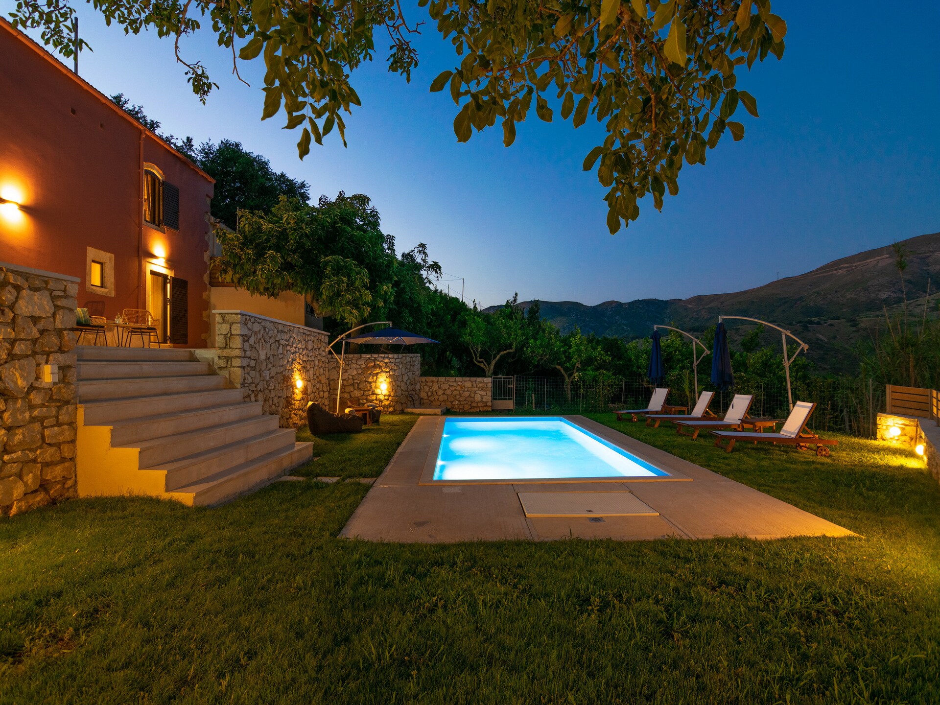 Ruime villa met privézwembad en spectaculair uitzicht op de bergen bij Rethymno - foto 26