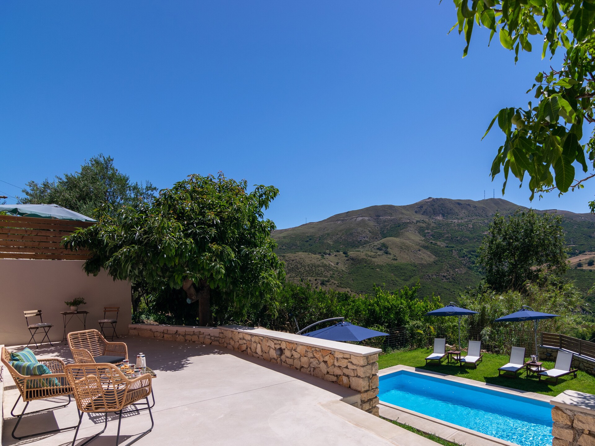 Ruime villa met privézwembad en spectaculair uitzicht op de bergen bij Rethymno - foto 9