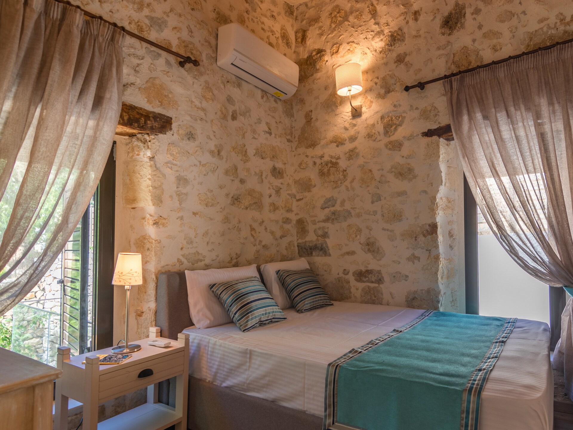 Ruime villa met privézwembad en spectaculair uitzicht op de bergen bij Rethymno - foto 12