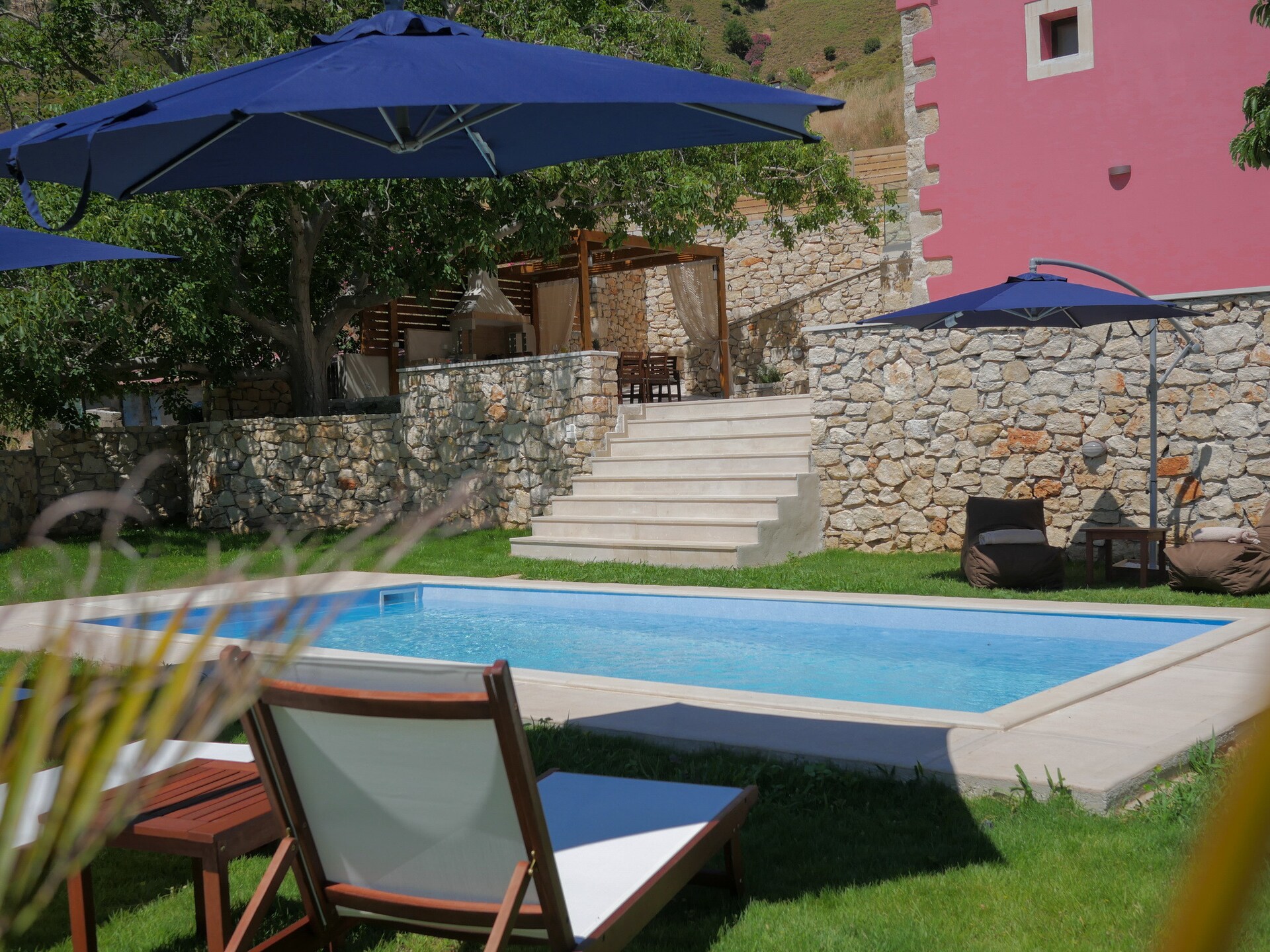 Ruime villa met privézwembad en spectaculair uitzicht op de bergen bij Rethymno - foto 8
