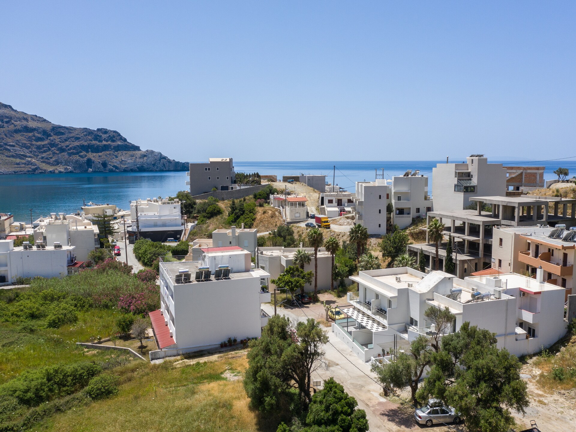 Aan het strand: Moderne studio Secret Nest 2 in Plakias - foto 15
