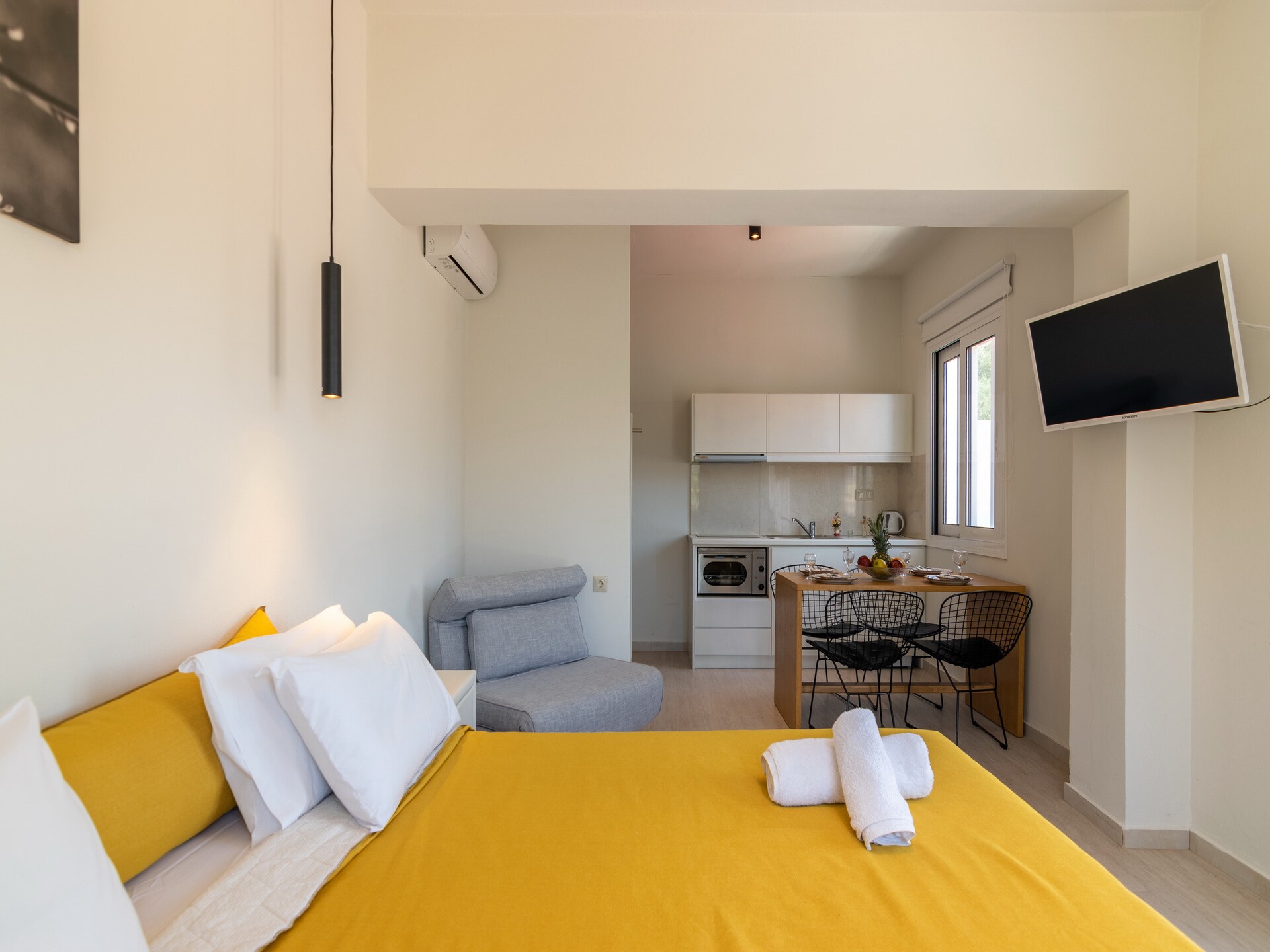 Aan het strand: Moderne studio Secret Nest 2 in Plakias - foto 12