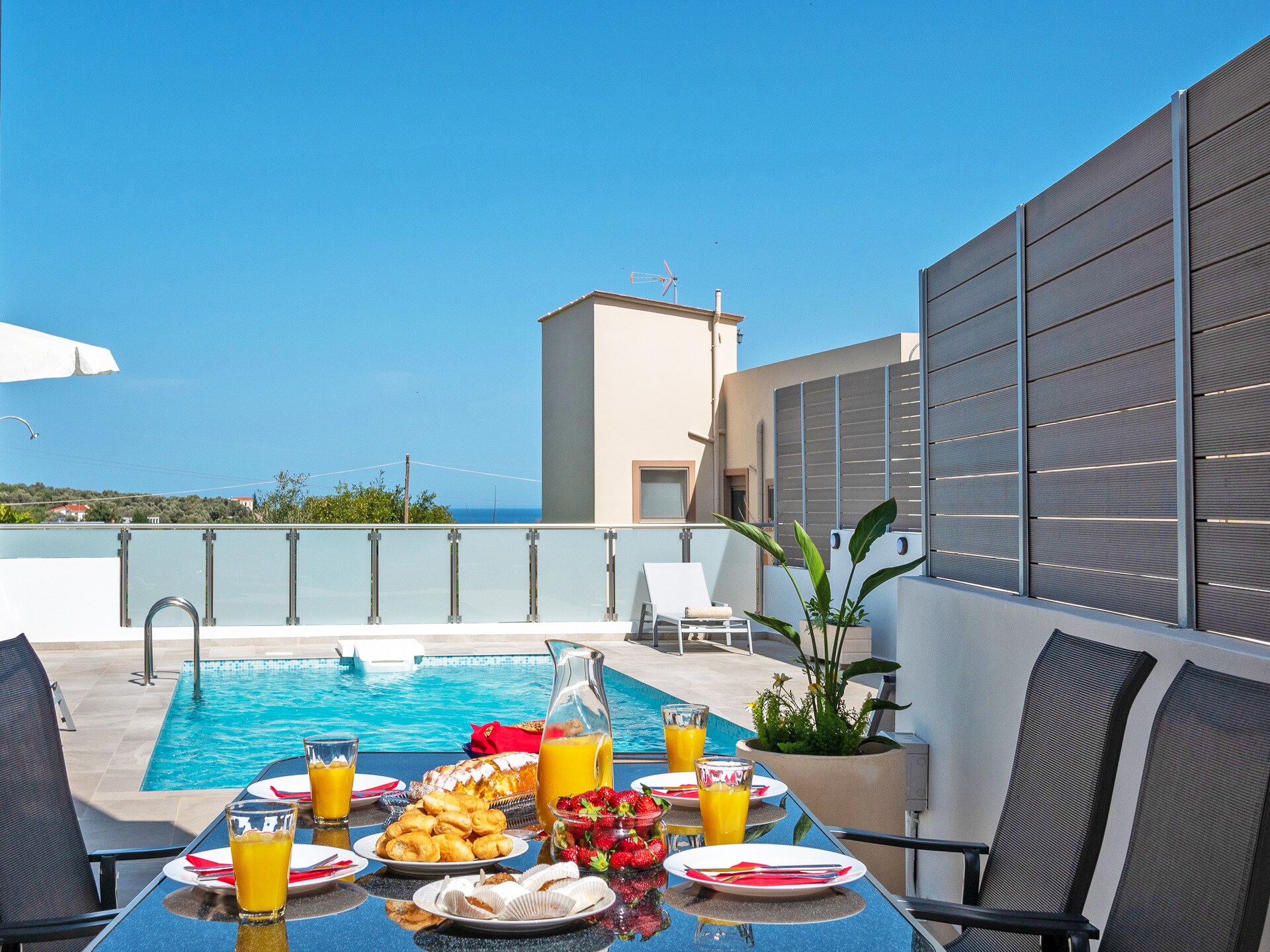 Bessie's Dream: Nieuwe villa met privézwembad en bergzicht bij Rethymnon - foto 7