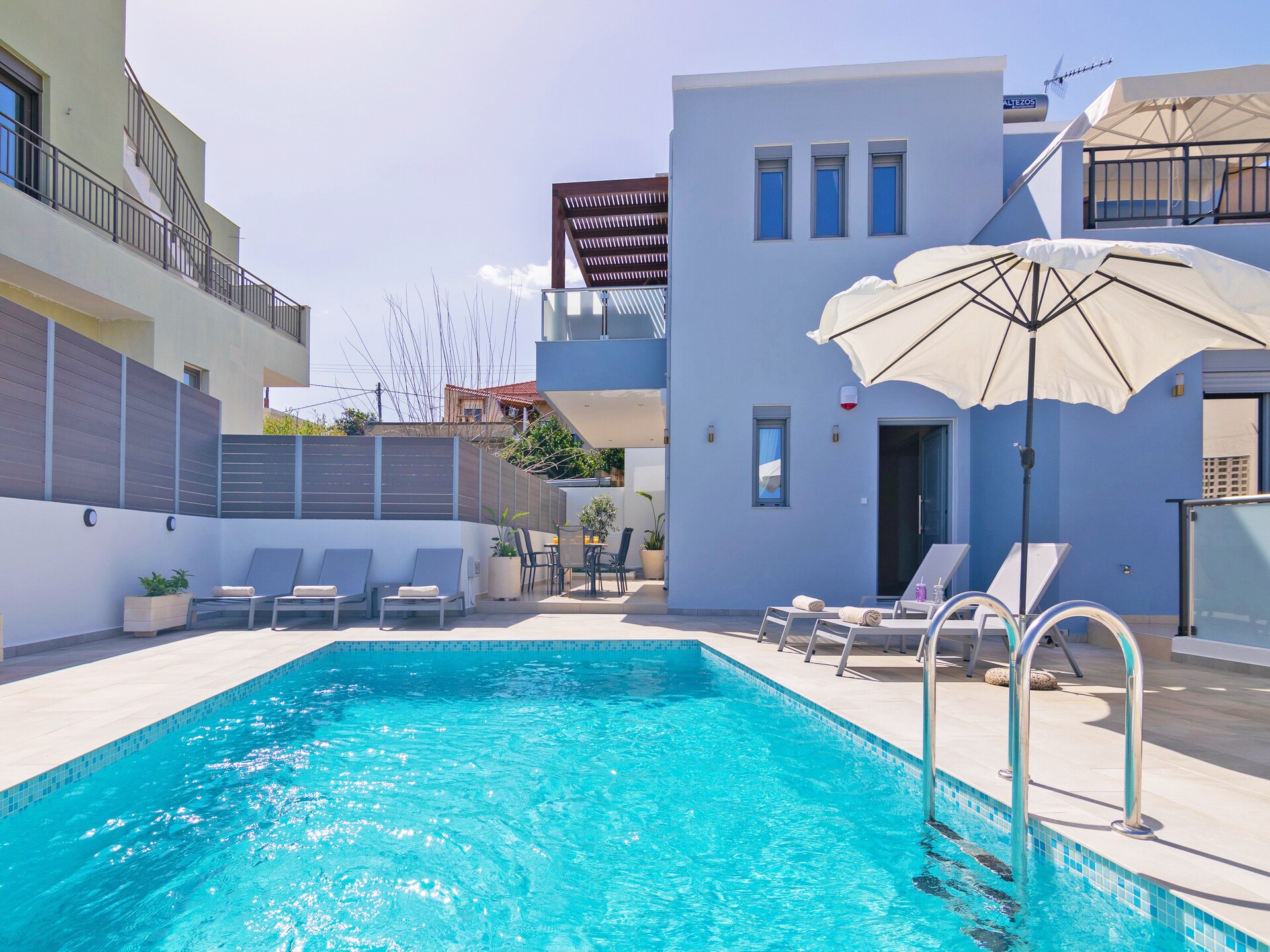 Bessie's Dream: Nieuwe villa met privézwembad en bergzicht bij Rethymnon - foto 6