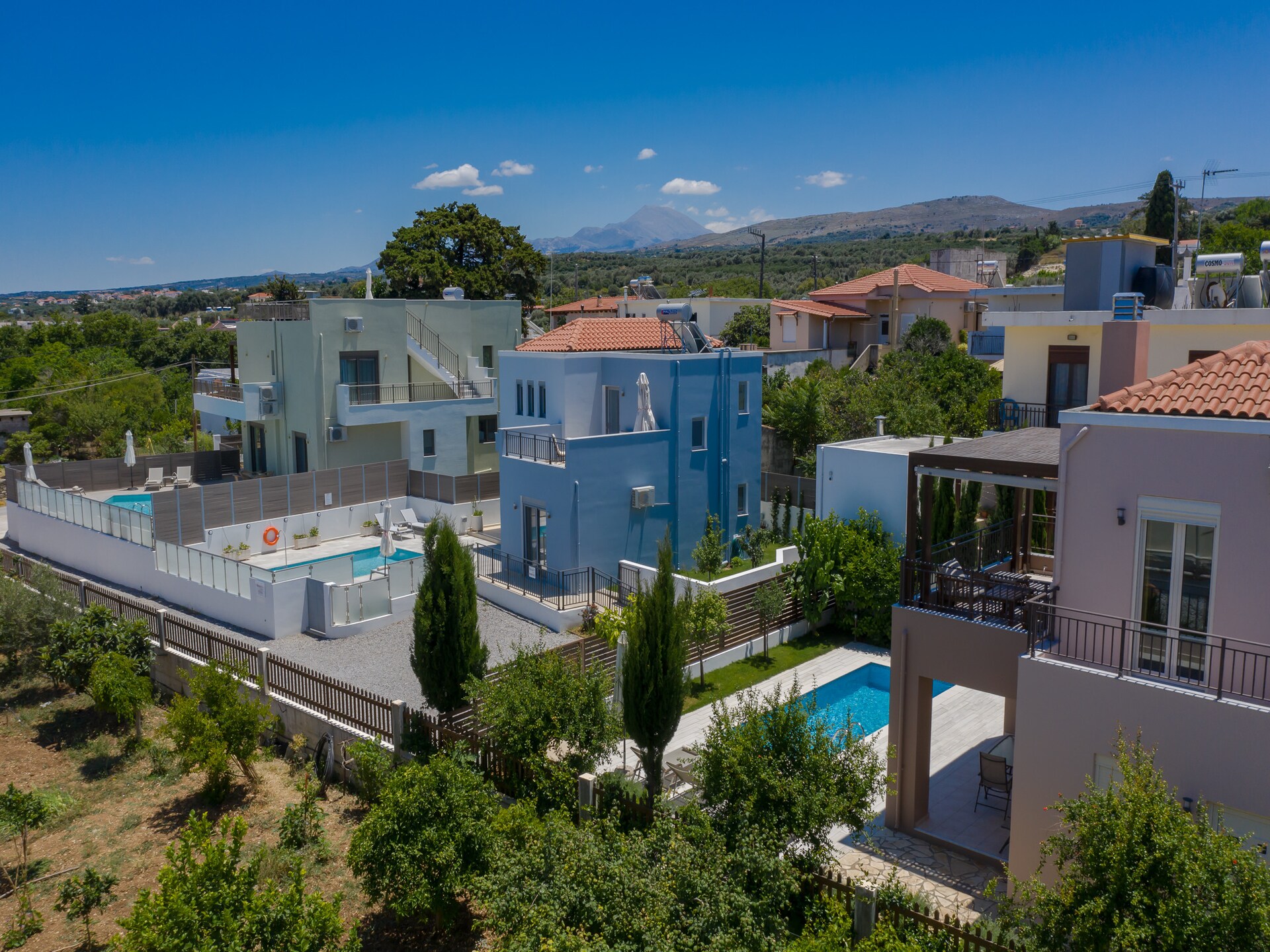 Bessie's Dream: Nieuwe villa met privézwembad en bergzicht bij Rethymnon - foto 32