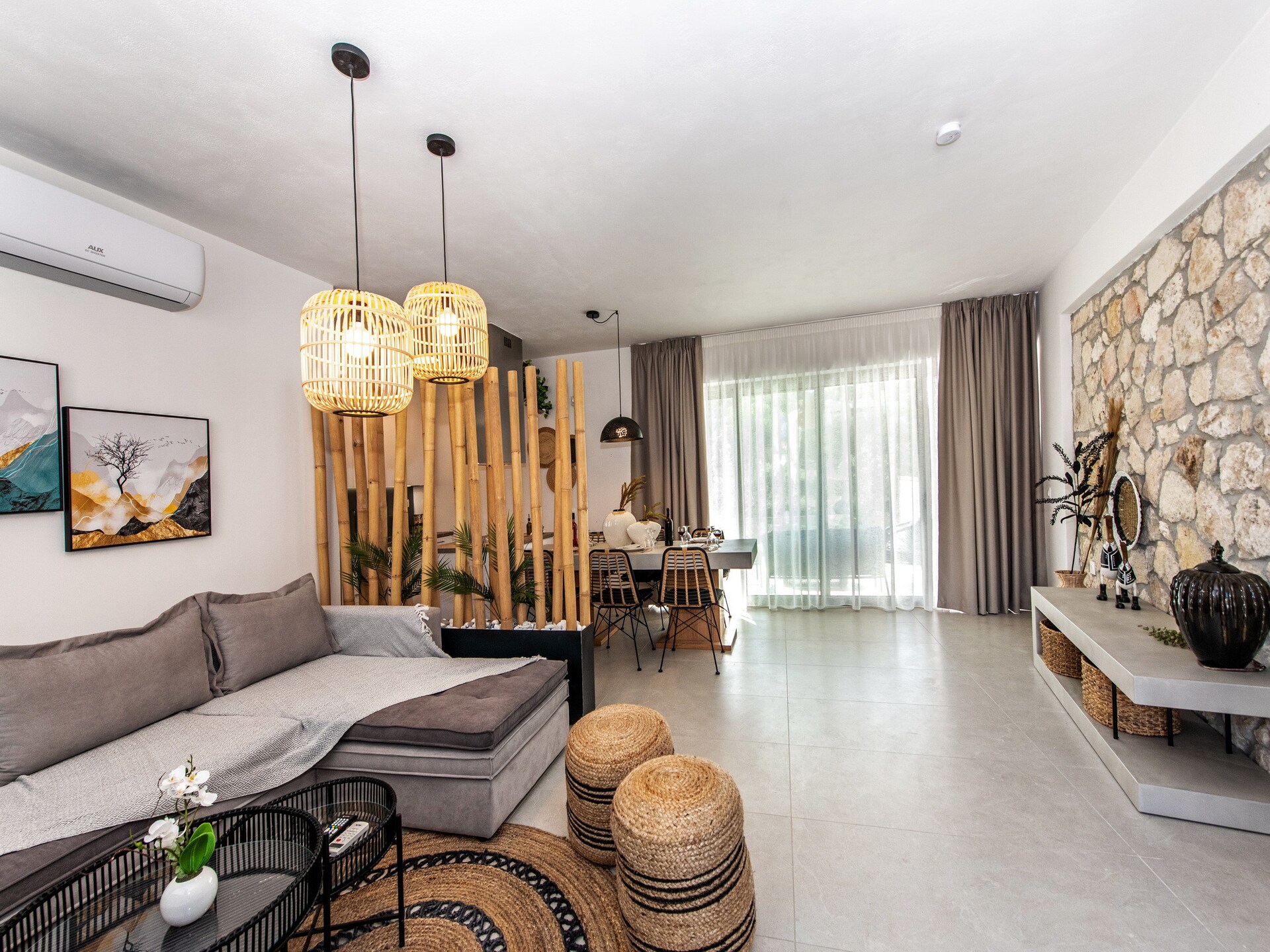 Moderne villa met privézwembad en uitzicht op zee en bergen in Gerani - foto 14