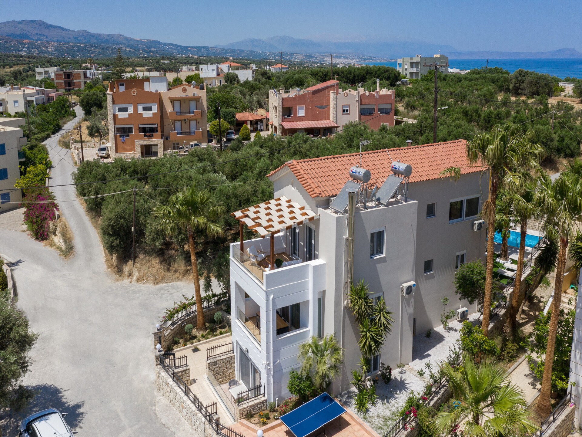 Foothills Blue: Ruime villa met privézwembad en zeezicht bij Sfakaki - foto 35