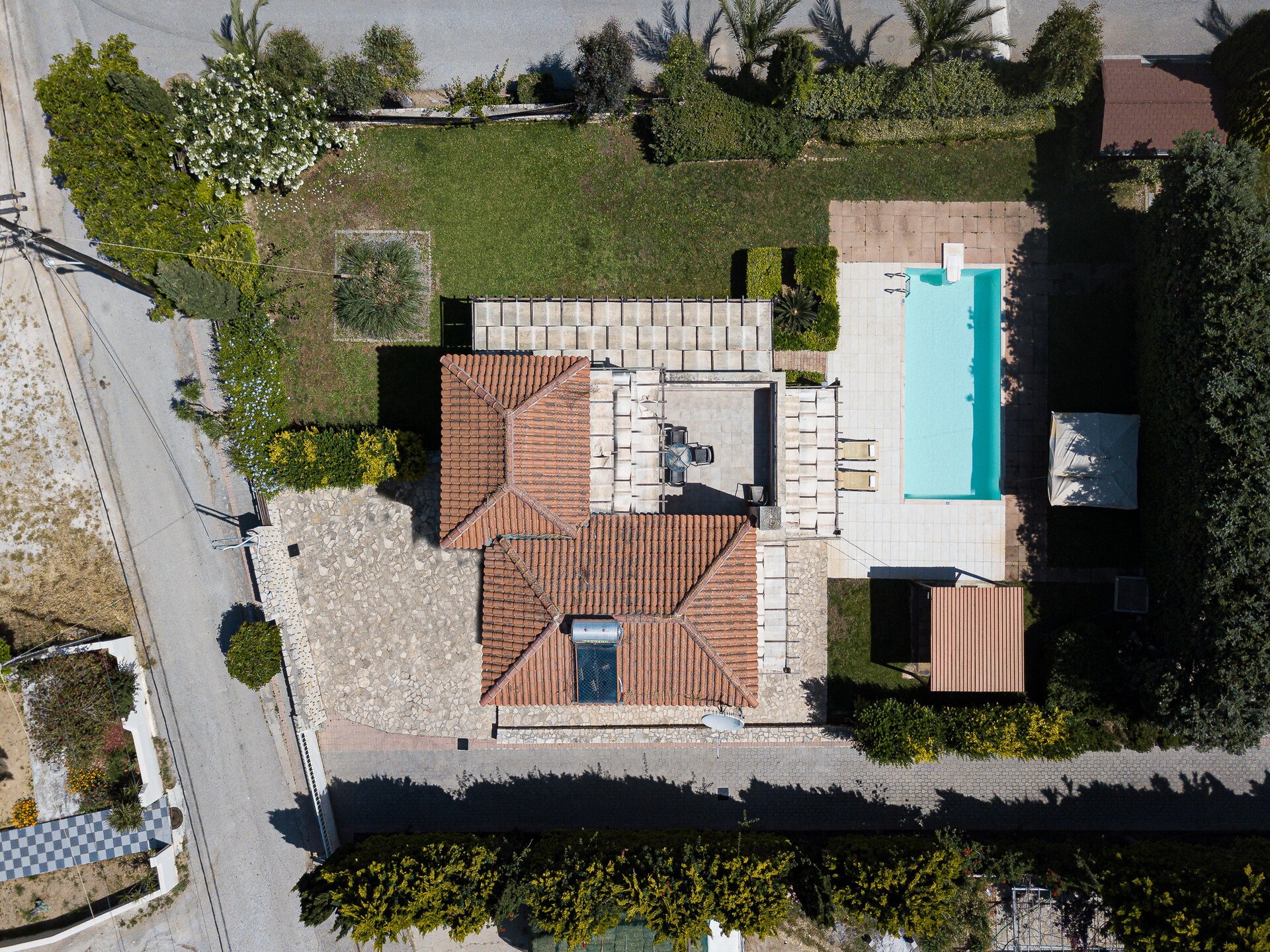 Villa Kali – Luxe villa met privézwembad op 350m van het strand - foto 29