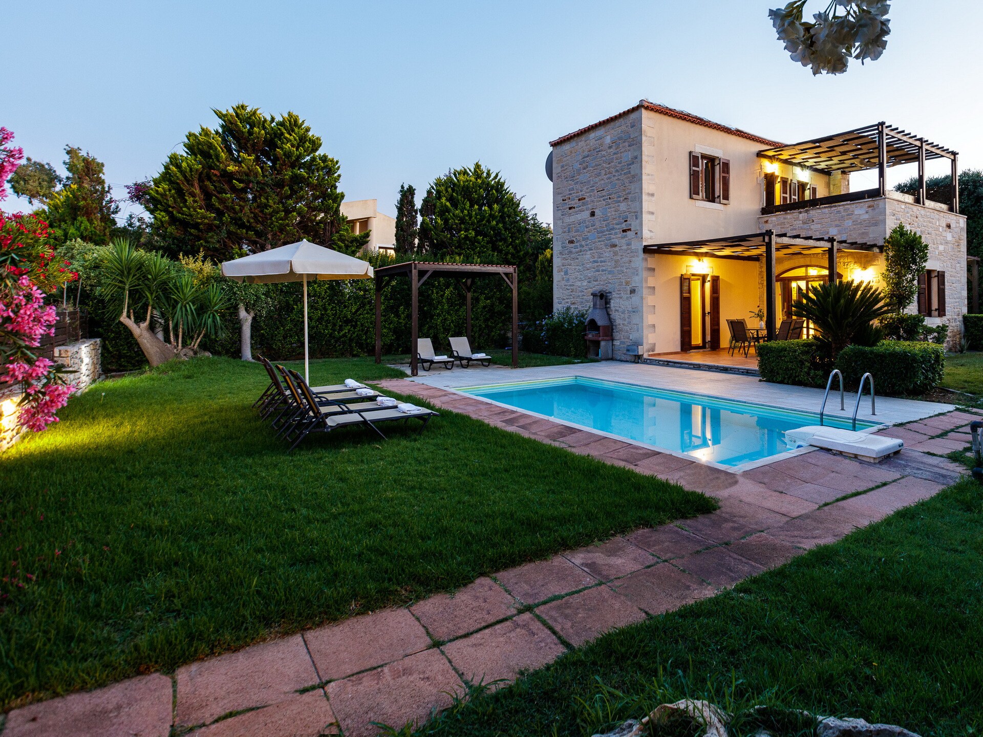 Zonovergoten villa Mera met privézwembad, 350m van het zandstrand - foto 29