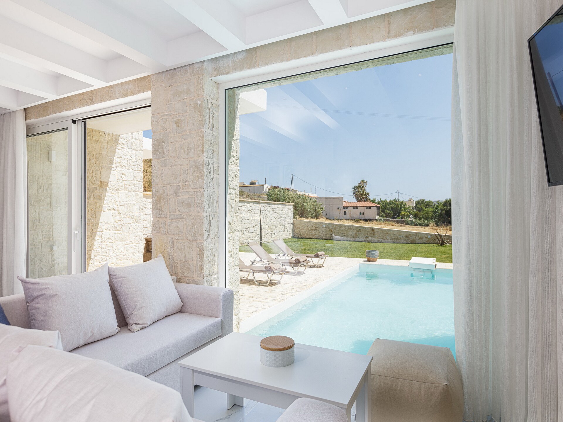 4-persoons villa aan het strand in Damnoni - foto 2