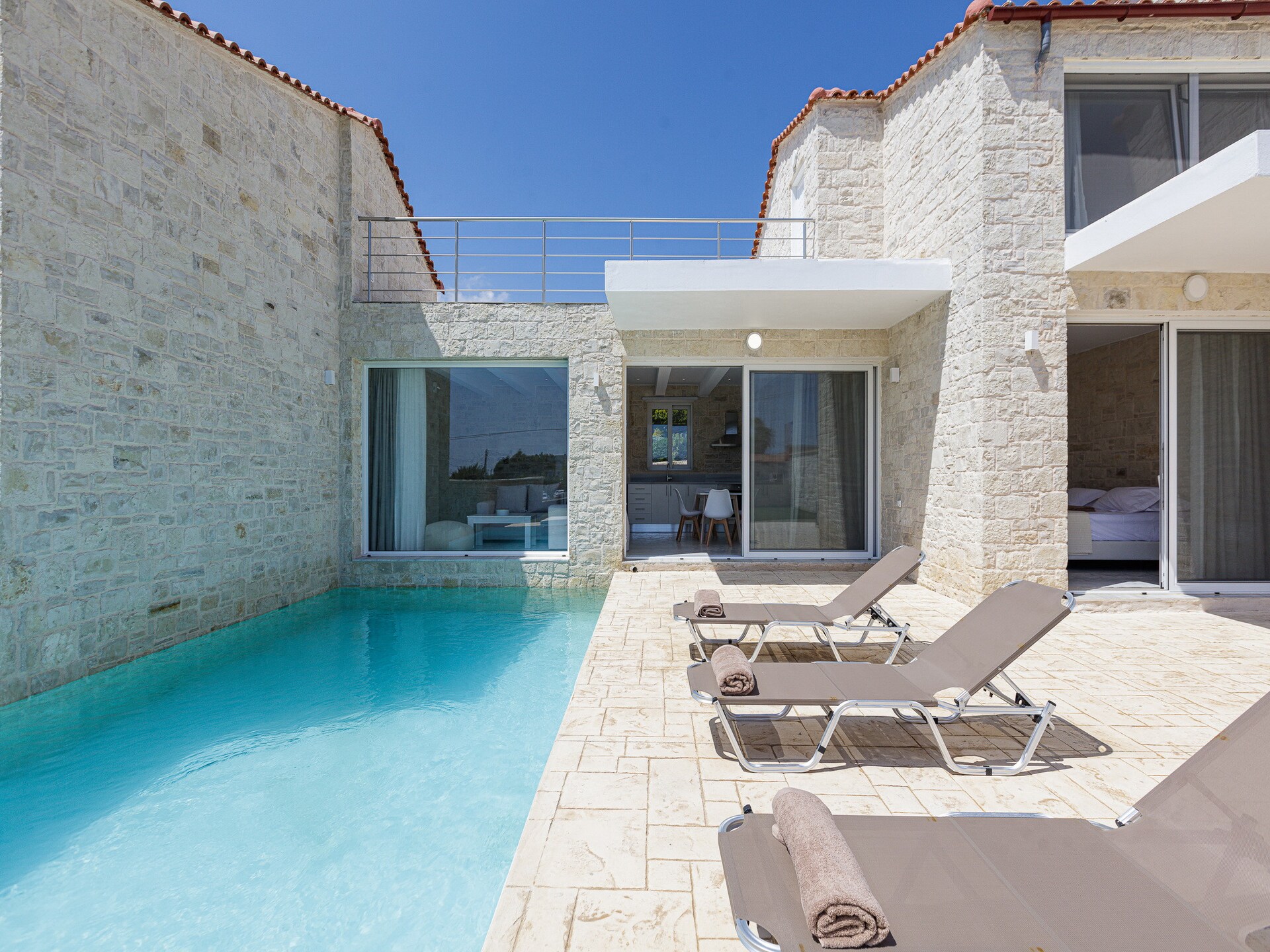 4-persoons villa aan het strand in Damnoni - foto 9