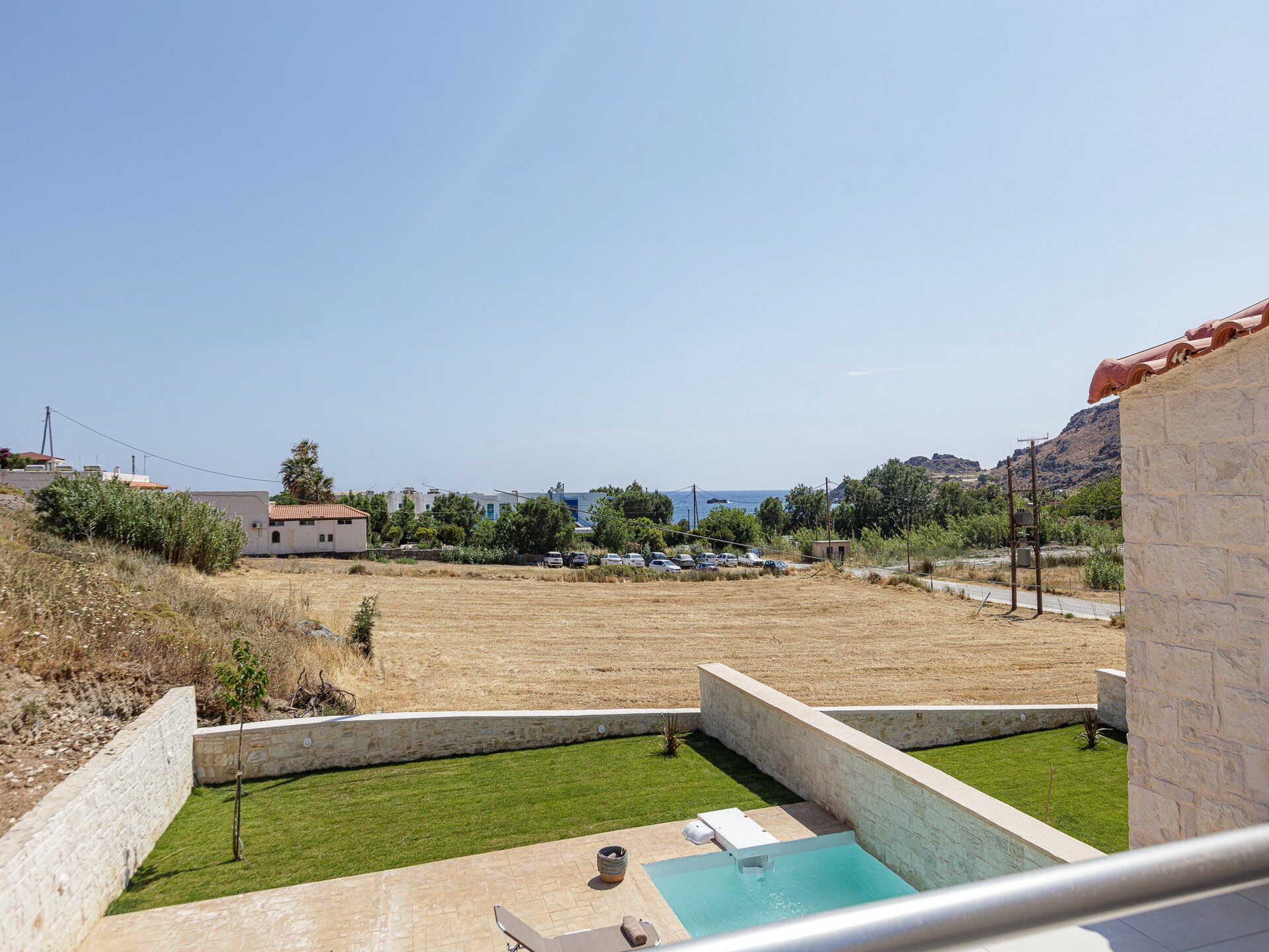 4-persoons villa met privézwembad aan het strand in Damnoni - foto 23