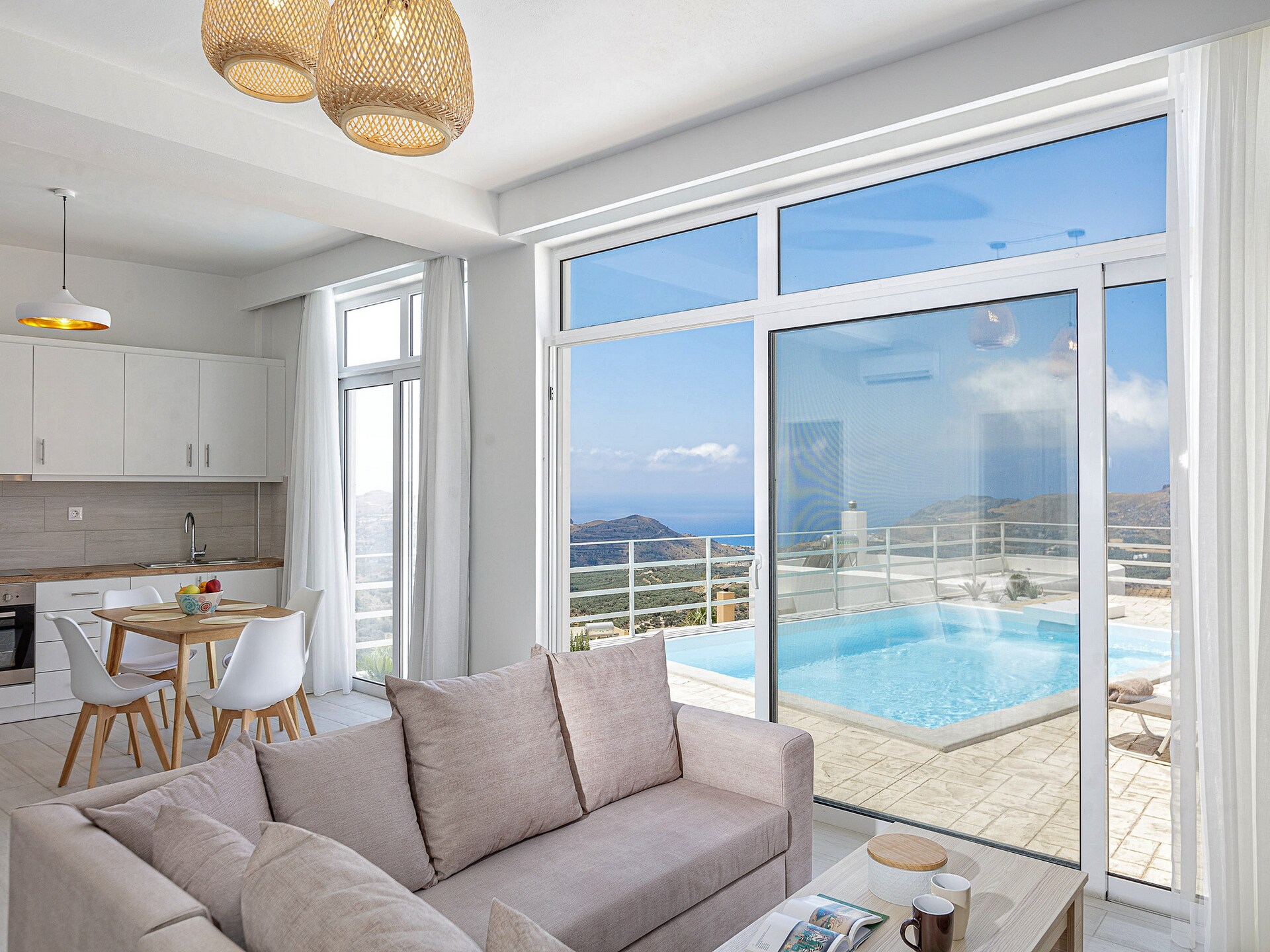 4-persoons villa met privézwembad in Mariou - foto 9