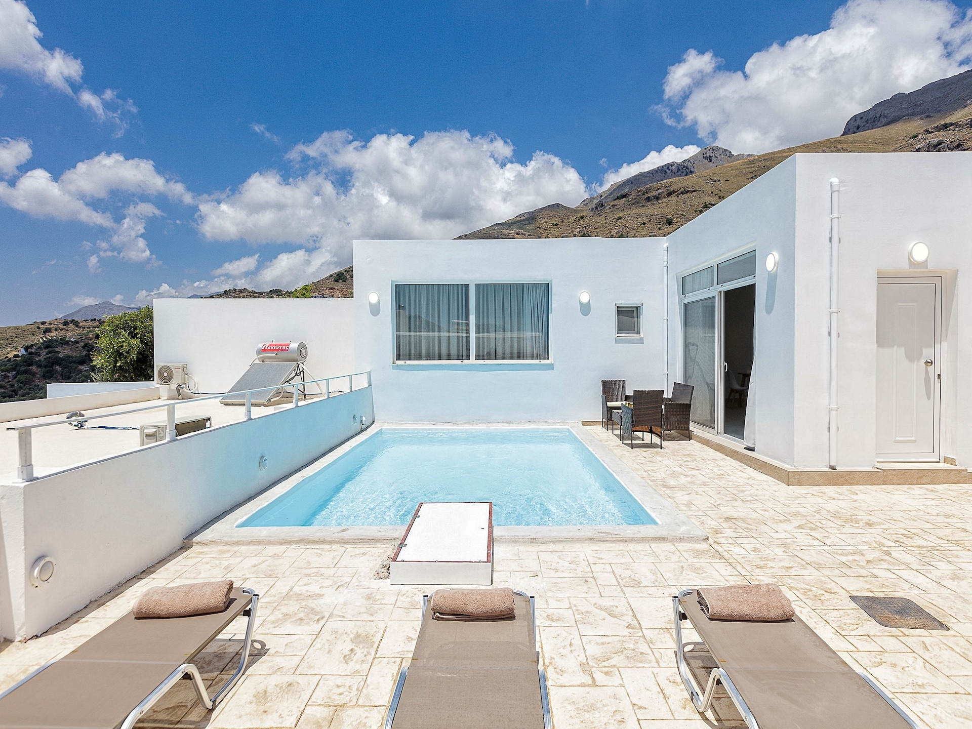 Villa Petres 3: Lichte villa met privézwembad bij Plakias, Kreta - foto 1