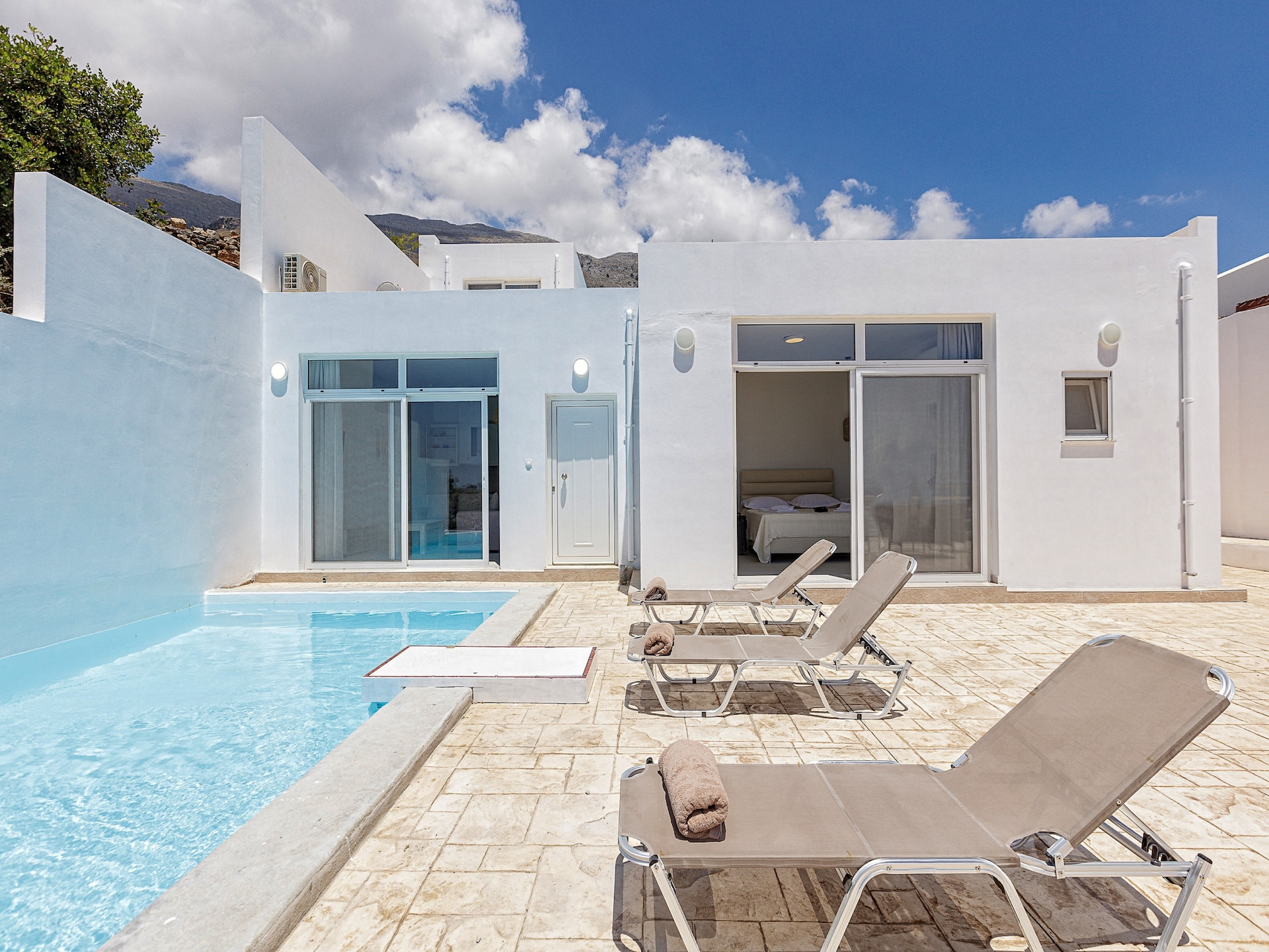 Villa met privézwembad in Mariou voor 4 personen - foto 1