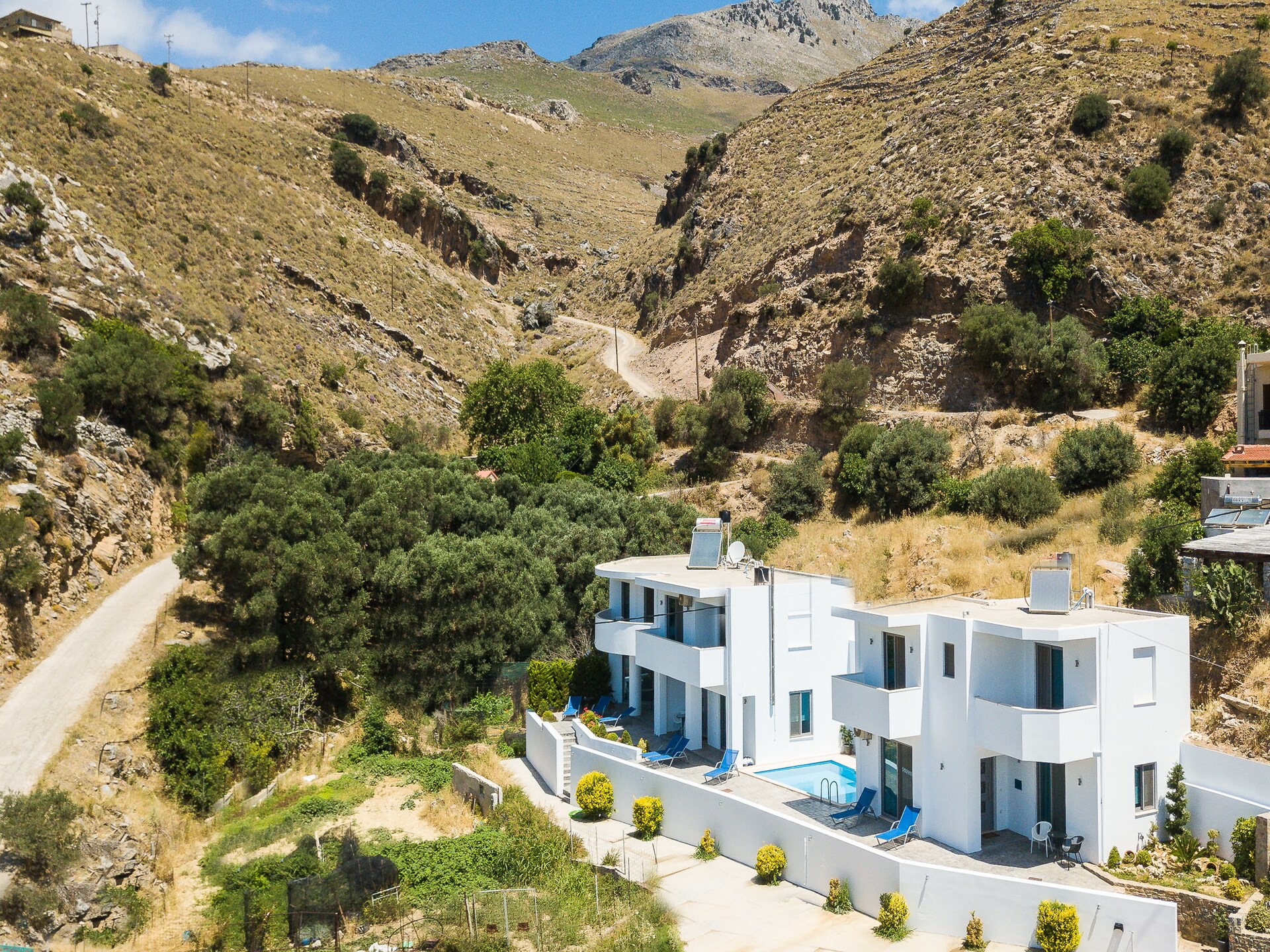 Zonnige villa met zwembad en uitzicht op zee nabij Plakias - foto 18