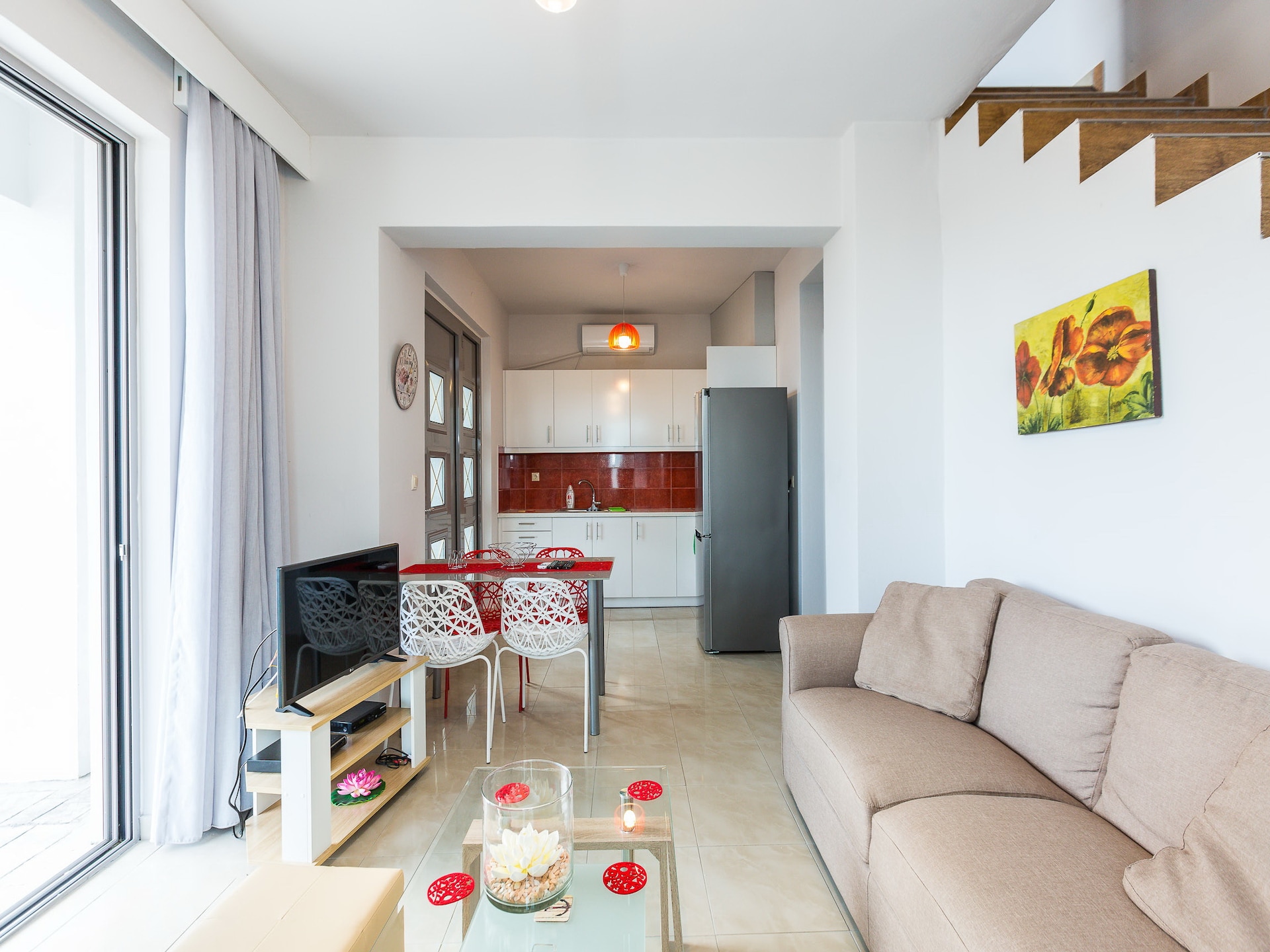 Luxe villa Sunset Maisonette 2 in Mariou aan het water - foto 8