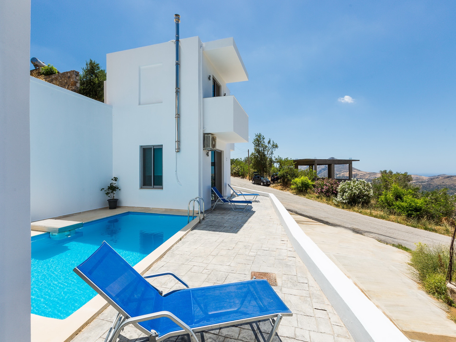 Luxe villa Sunset Maisonette 2 in Mariou aan het water - foto 23