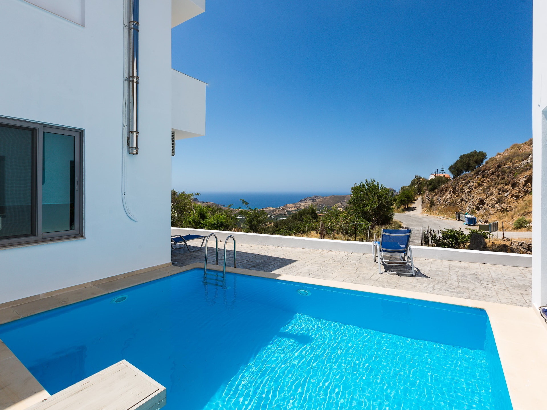 Luxe Villa Sunset Maisonette 3 in Mariou voor 4 personen - foto 2
