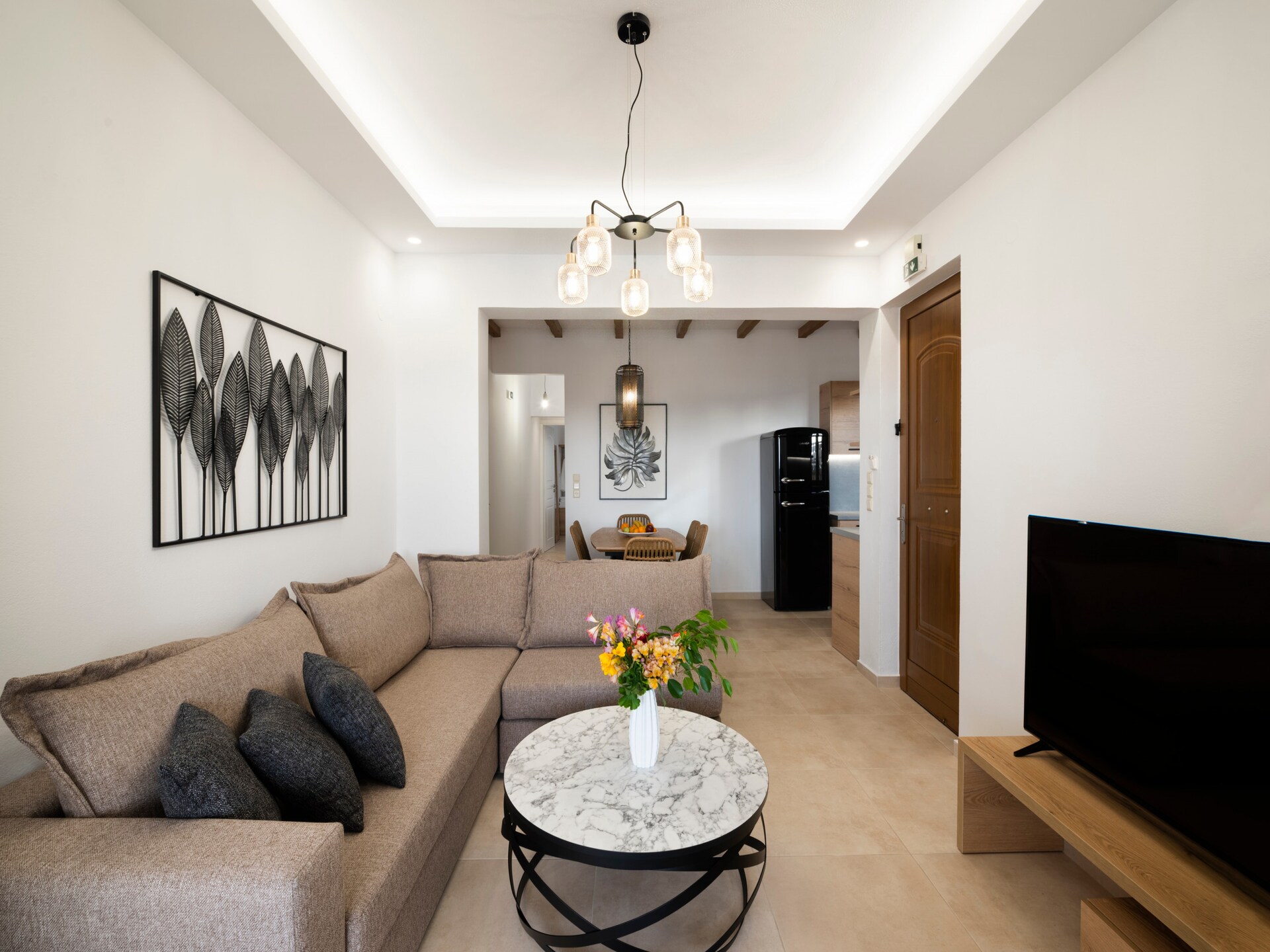 Ruim appartement met zwembad en bergzicht bij Rethymnon - foto 12