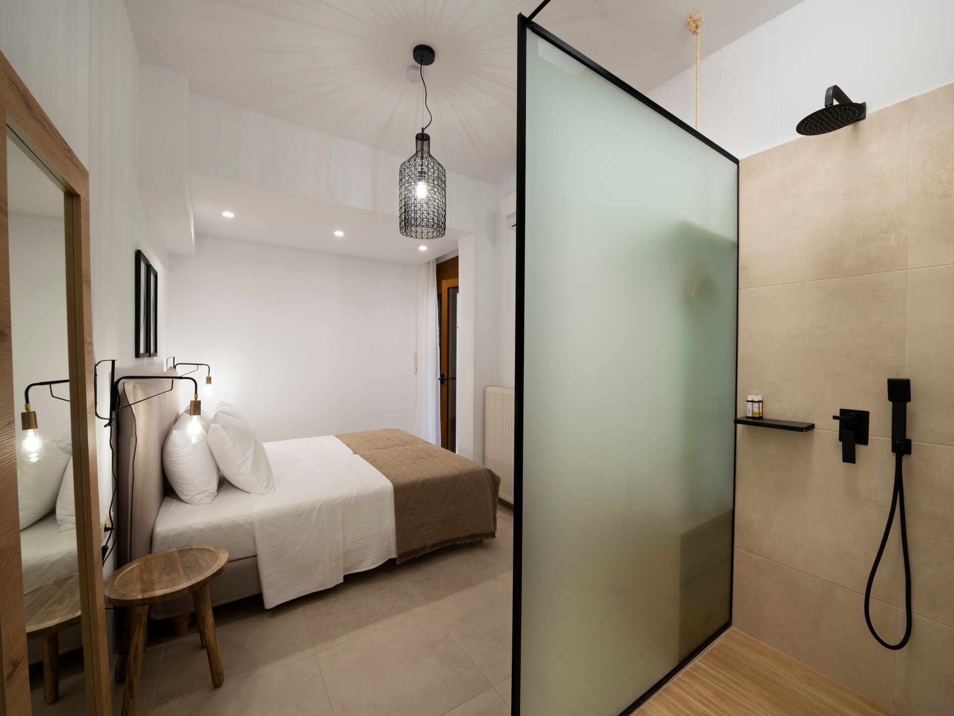 Zen Chic in Nea Magnisia: Appartement met zwembad en zeezicht - foto 16