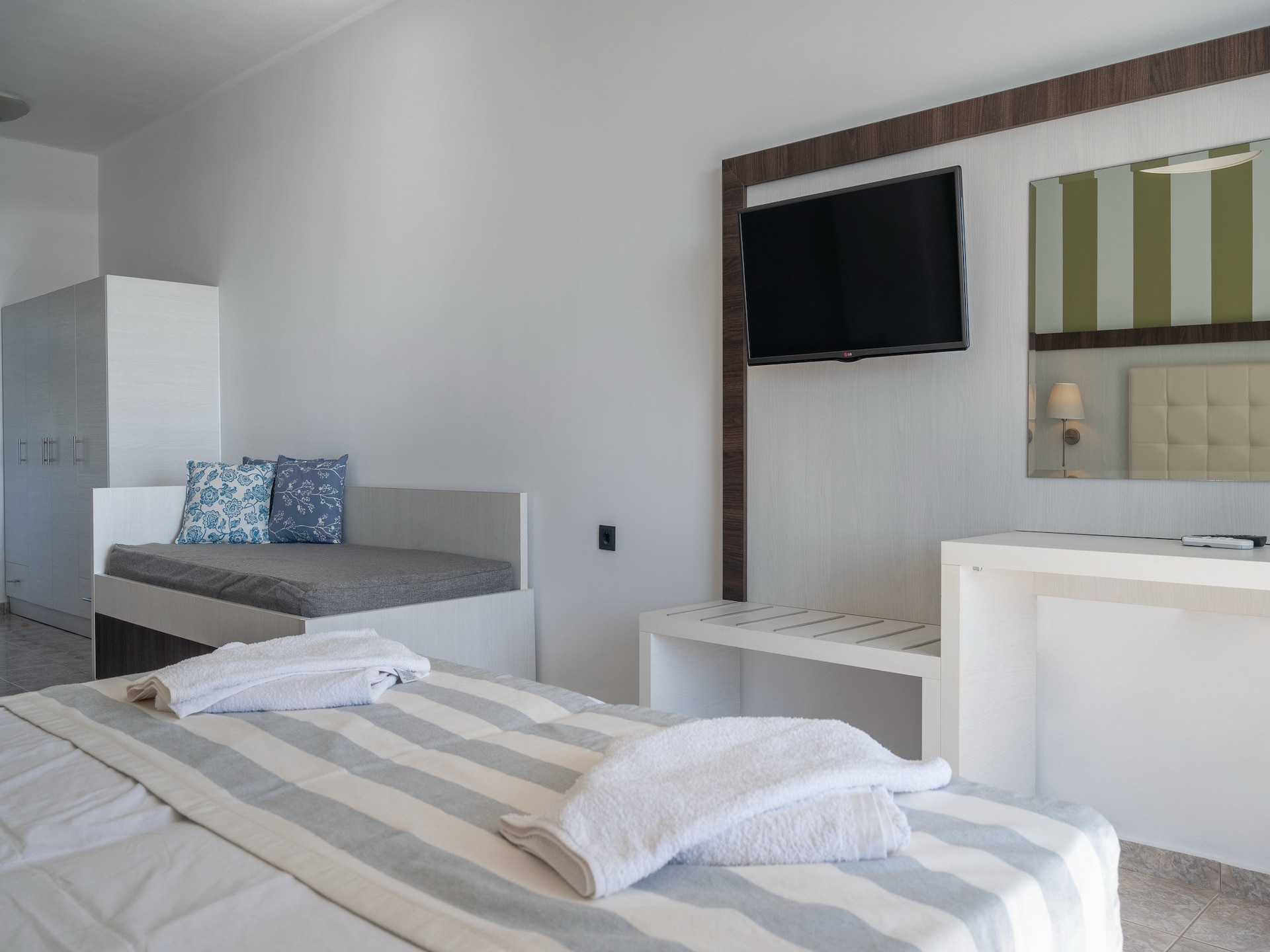 Aan het strand: Moderne studio Mythos 2 in Damnoni - foto 10