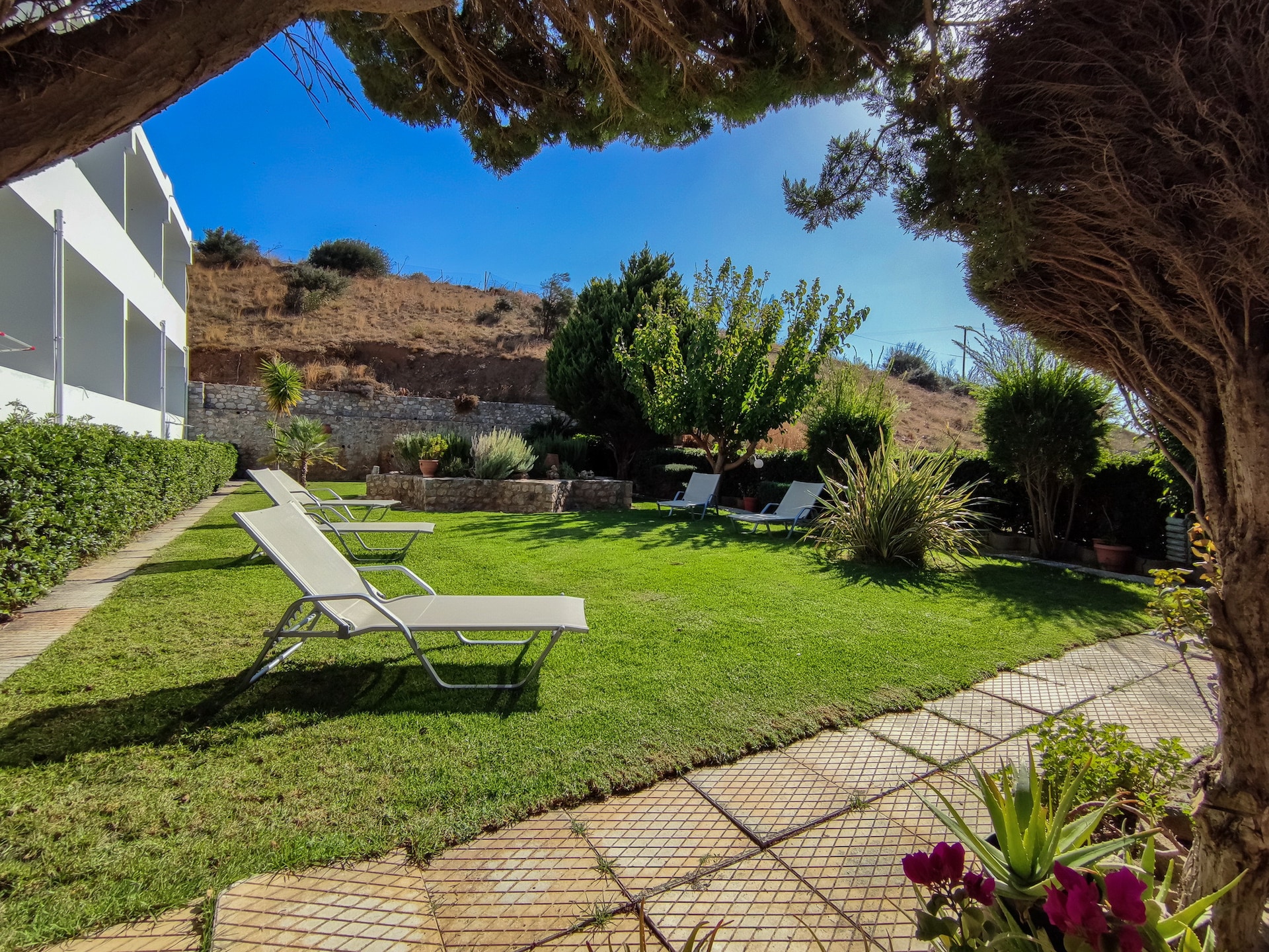 Aan het strand: Moderne studio Mythos 2 in Damnoni - foto 4