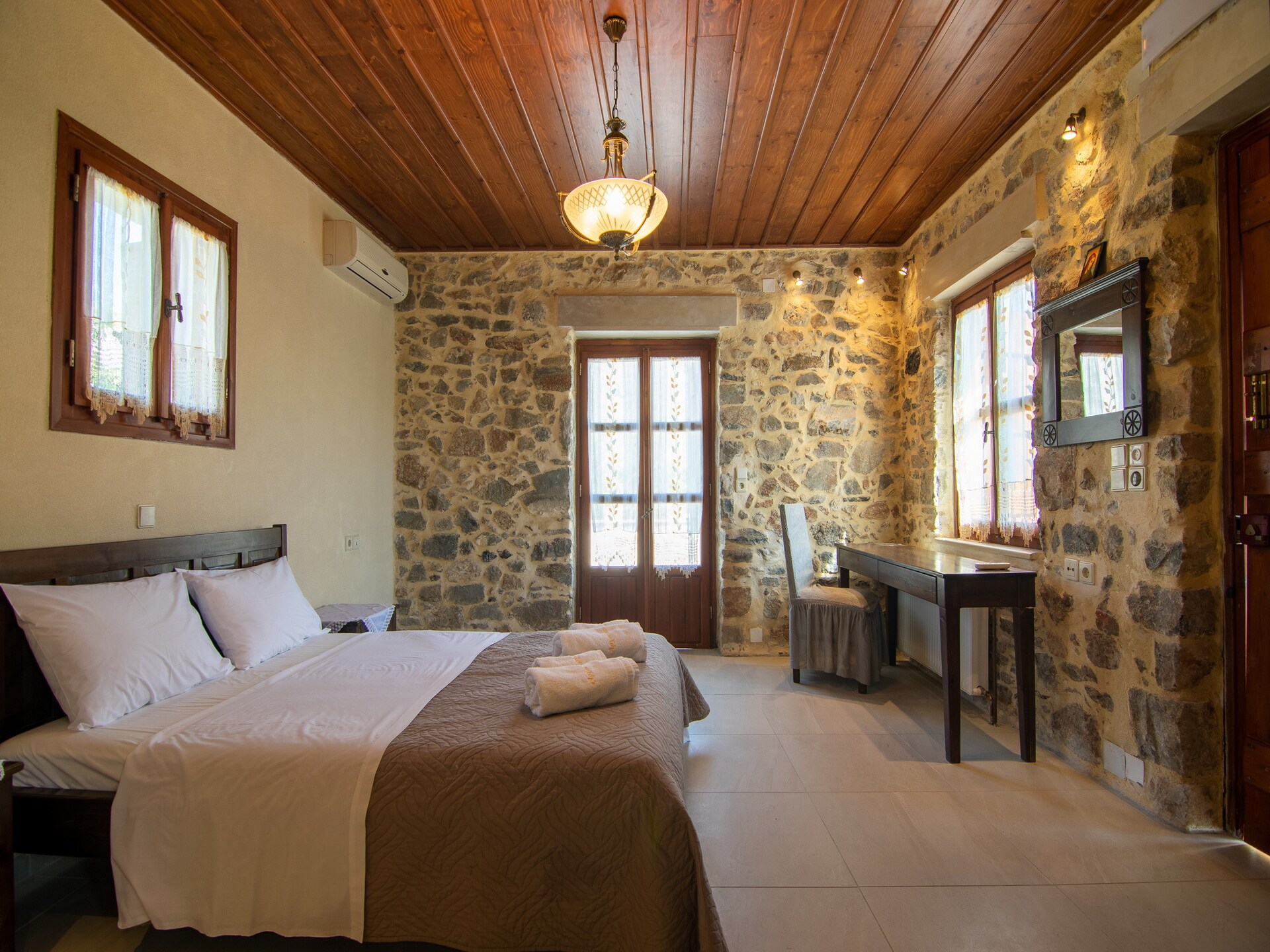 Ruime villa met privézwembad en bergzicht bij Chania - foto 16