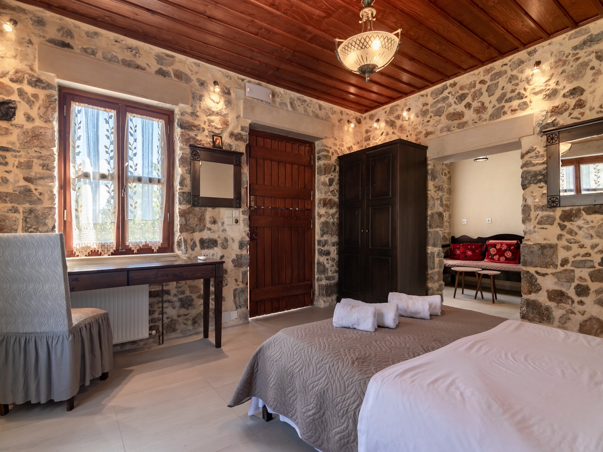 Ruime villa met privézwembad en bergzicht bij Chania - foto 18