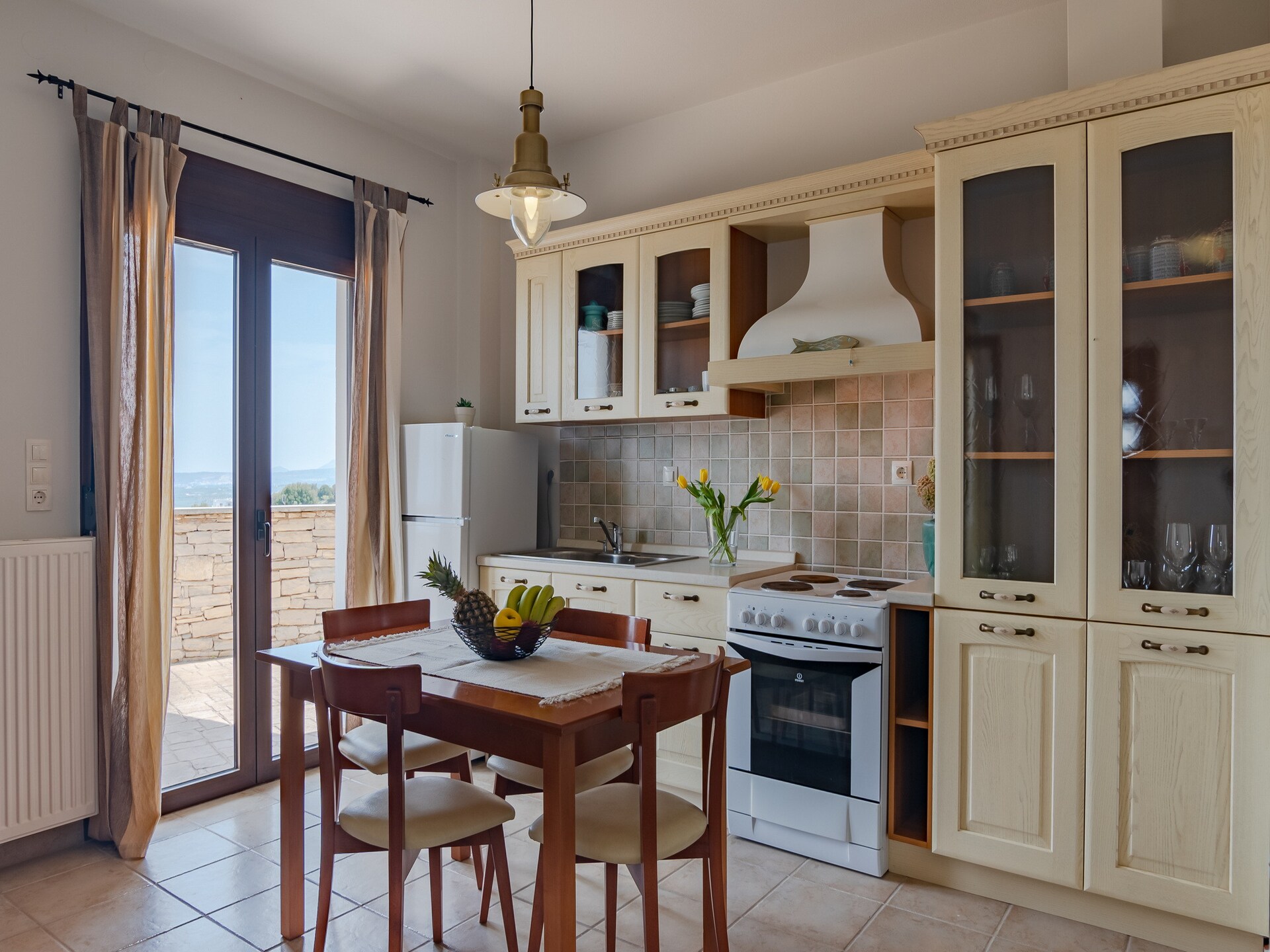 Zonnige studio met privézwembad en uitzicht op zee bij Rethymno - foto 13