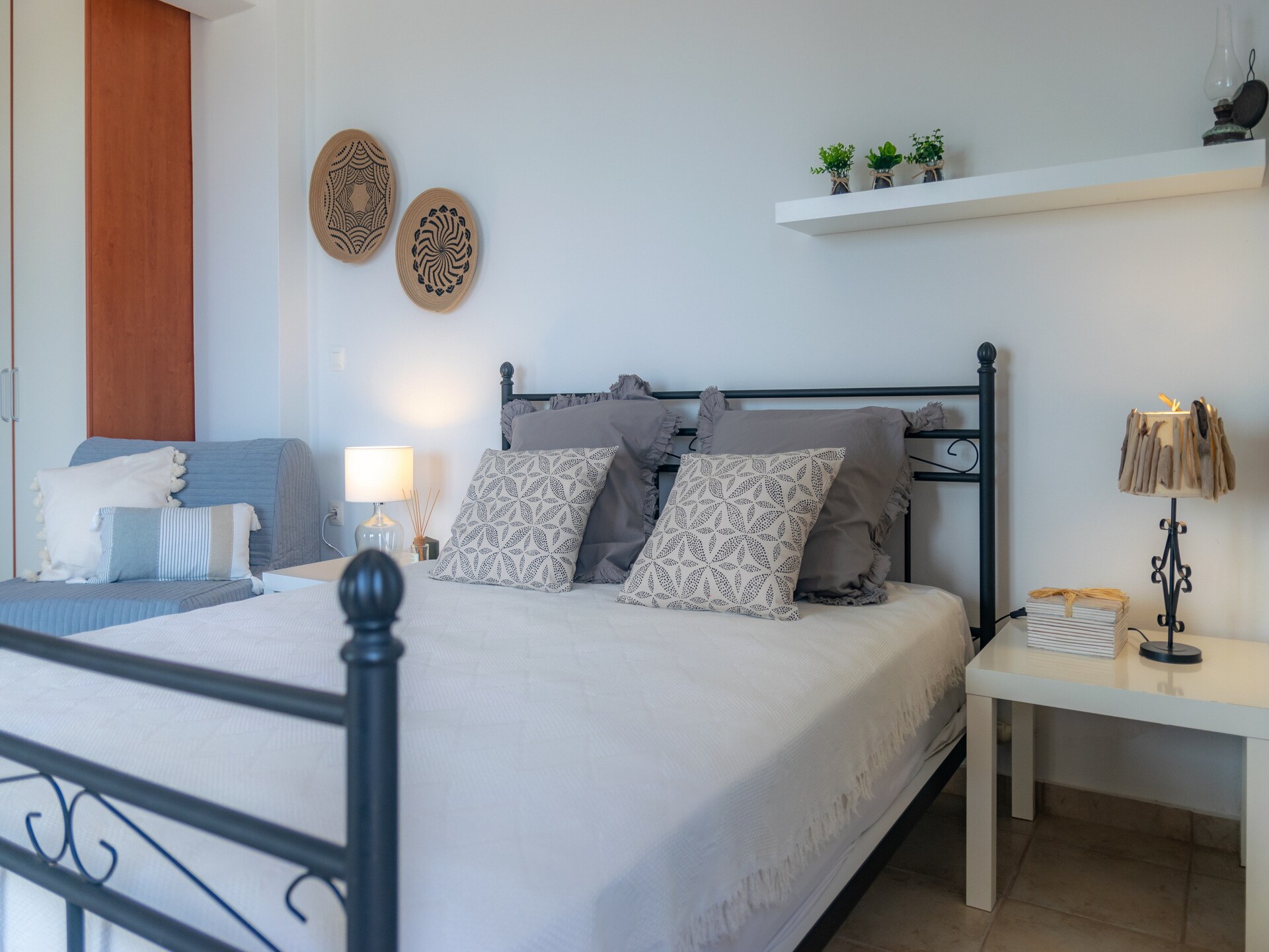 Zonnige studio met privézwembad en uitzicht op zee bij Rethymno - foto 16