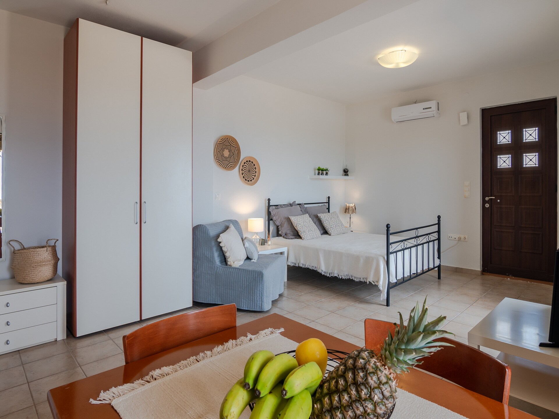 Zonnige studio met privézwembad en uitzicht op zee bij Rethymno - foto 18