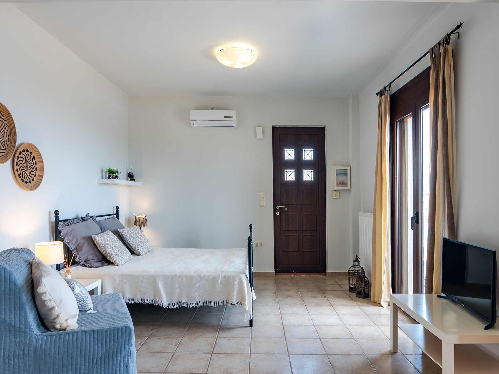 Zonnige studio met privézwembad en uitzicht op zee bij Rethymno - foto 19