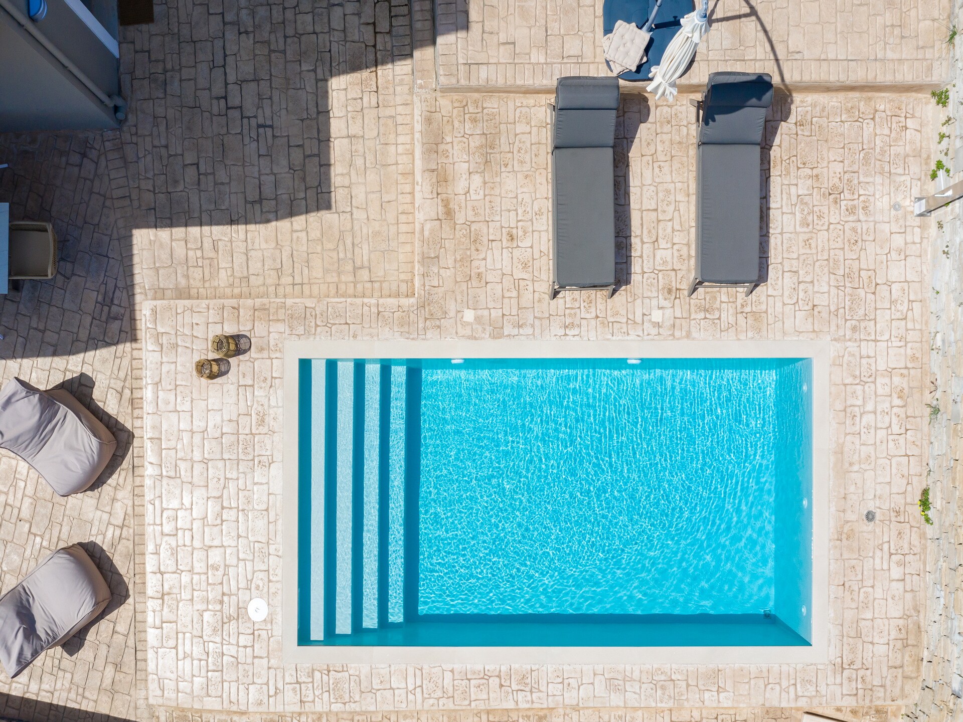 Zonnige studio met privézwembad en uitzicht op zee bij Rethymno - foto 10