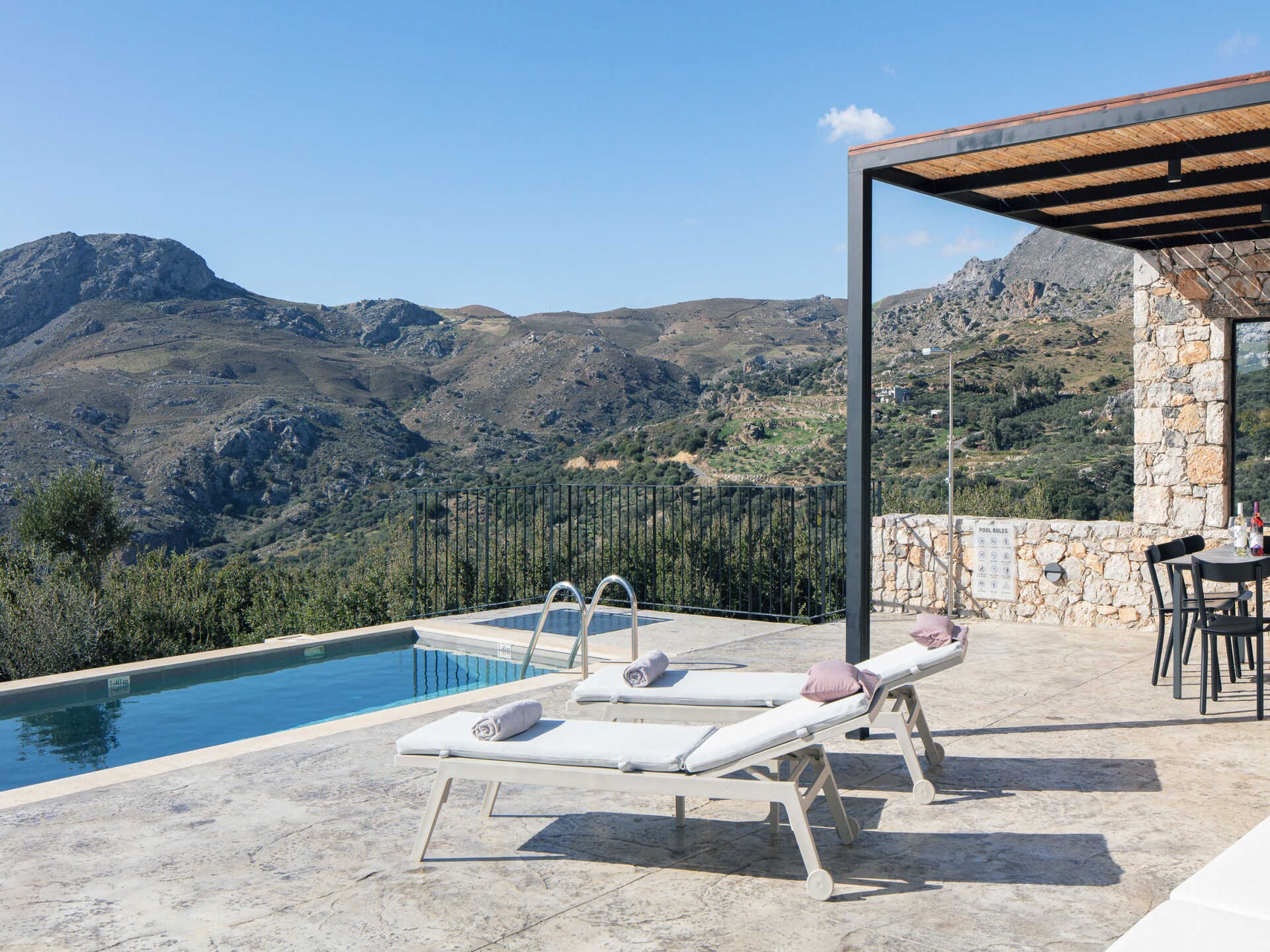 Moderne villa met privézwembad en zeezicht nabij Plakias - foto 10