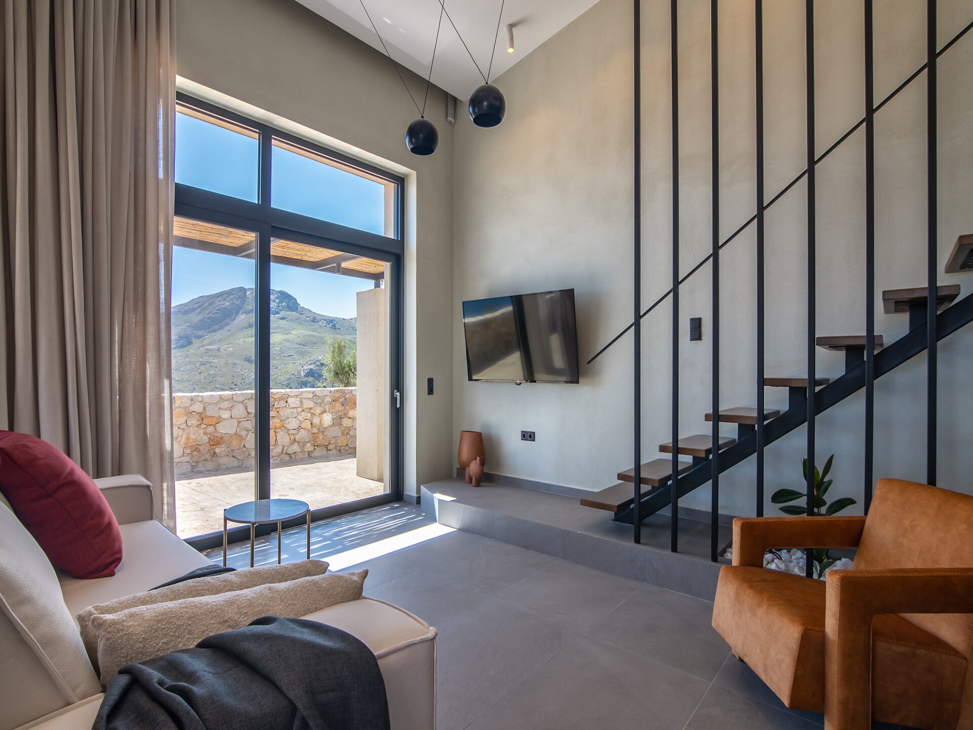 Moderne villa met privézwembad en zeezicht nabij Plakias - foto 15