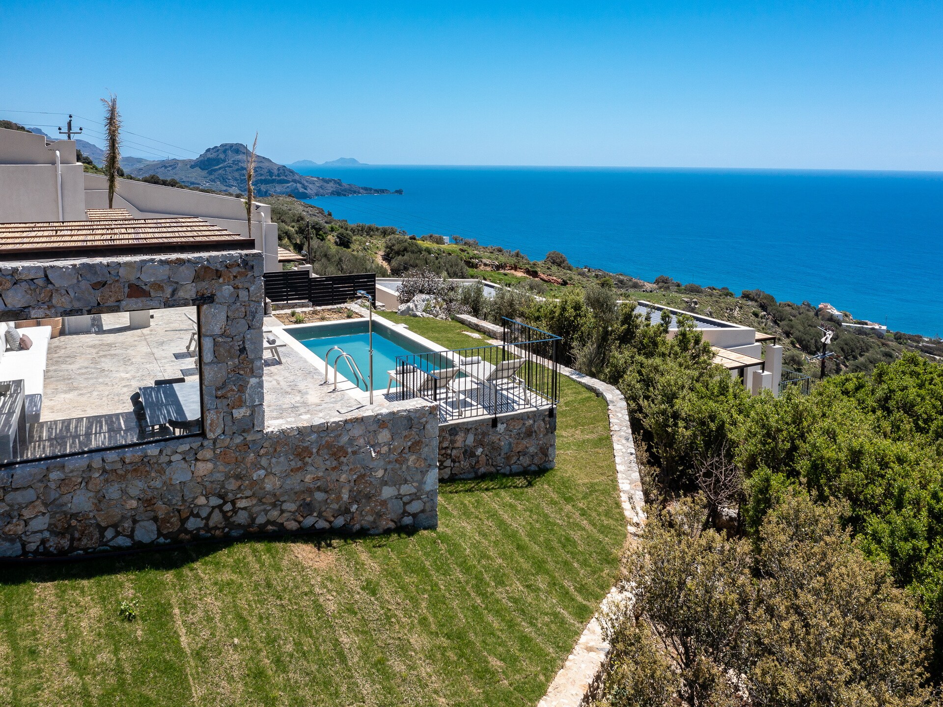 Moderne villa met privézwembad en zeezicht nabij Plakias - foto 7