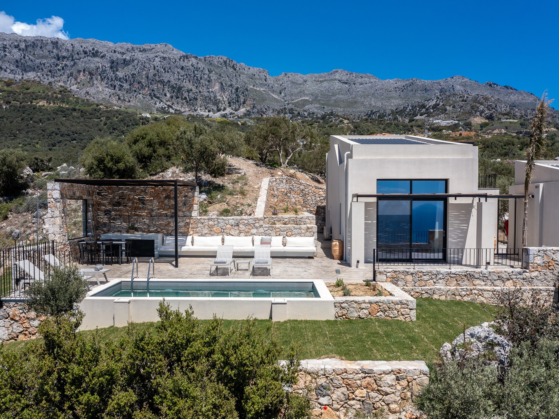 Moderne villa met privézwembad en zeezicht nabij Plakias - foto 8