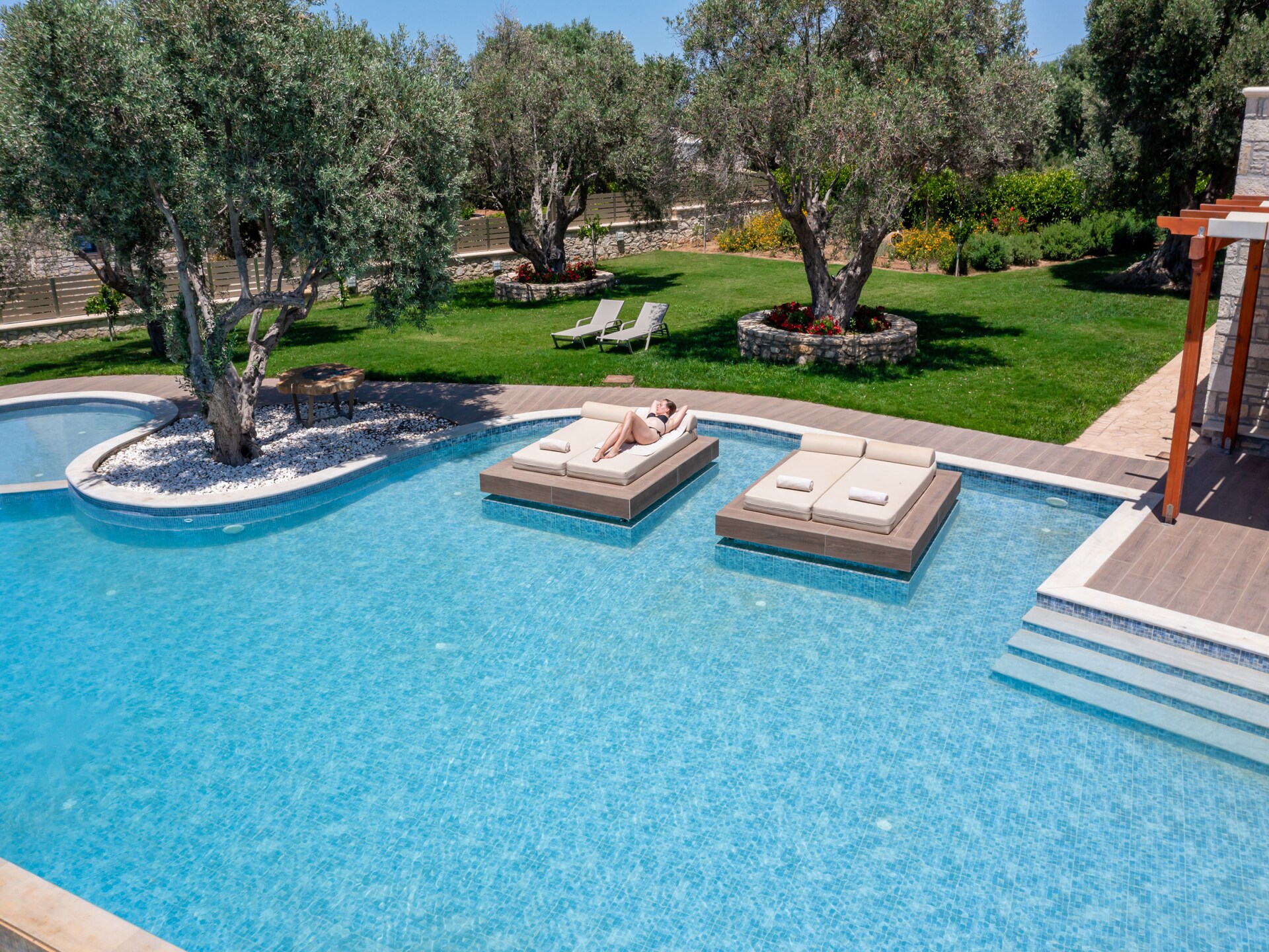 Ruime villa Diktamos met privézwembad bij strand van Prinos - foto 11