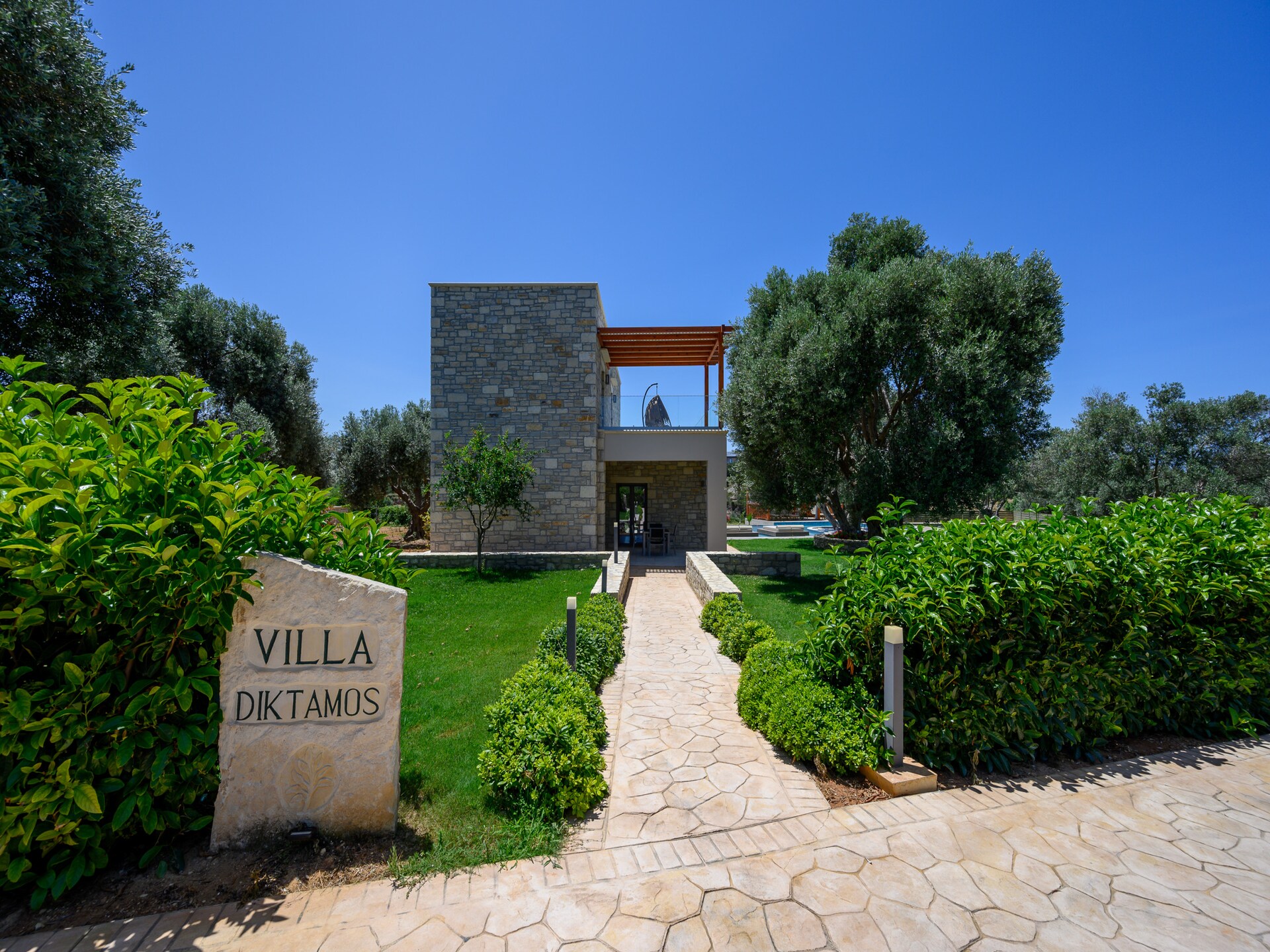 Ruime villa Diktamos met privézwembad bij strand van Prinos - foto 46