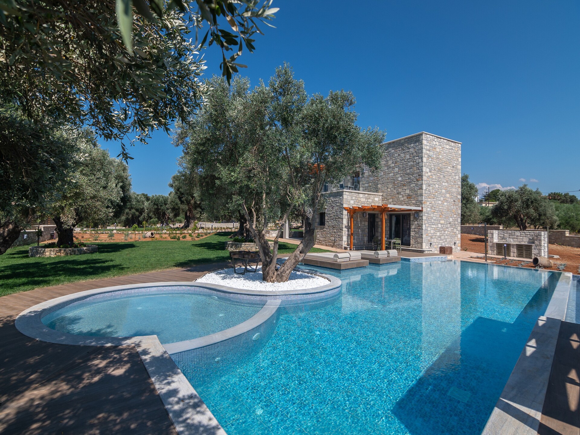 Ruime villa Diktamos met privézwembad bij strand van Prinos - foto 13