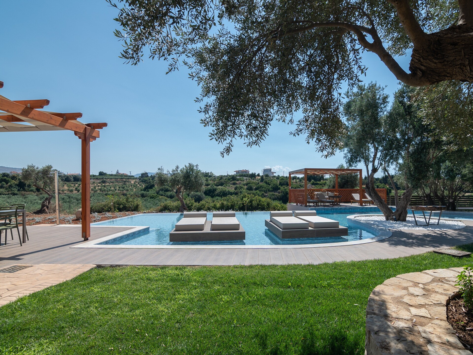 Ruime villa Diktamos met privézwembad bij strand van Prinos - foto 17